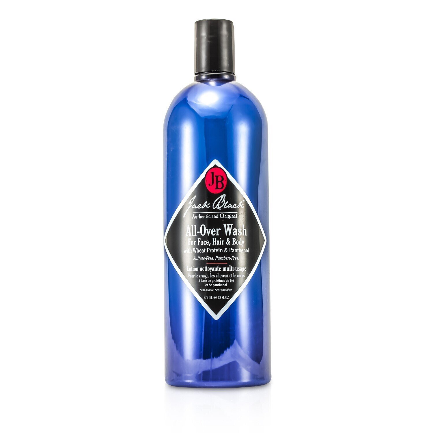 Jack Black All Over Pembersih Untuk Muka, Rambut & Badan 975ml/33oz