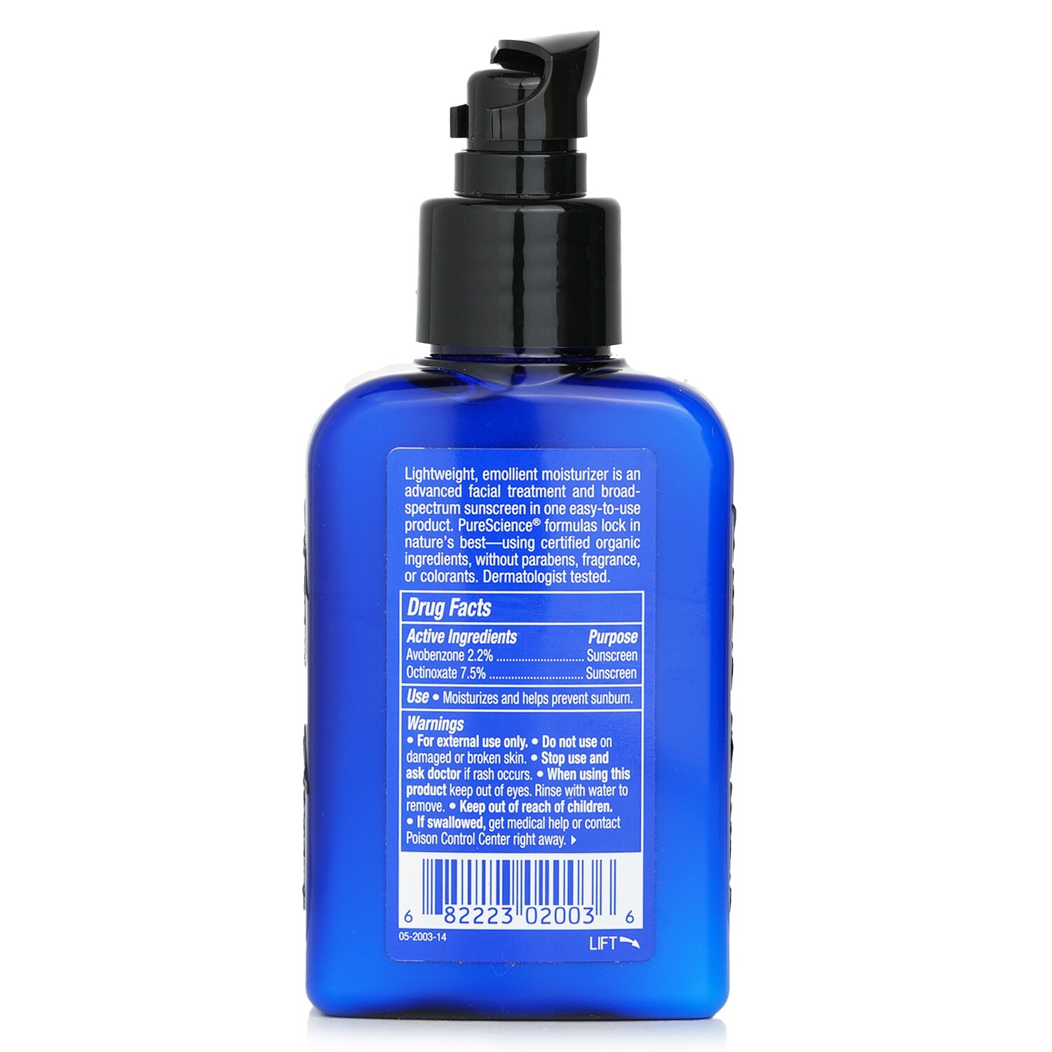 Jack Black 傑克布萊克 雙效臉部保濕乳SPF20 Double Duty Face Moisturizer SPF 20 97ml/3.3oz