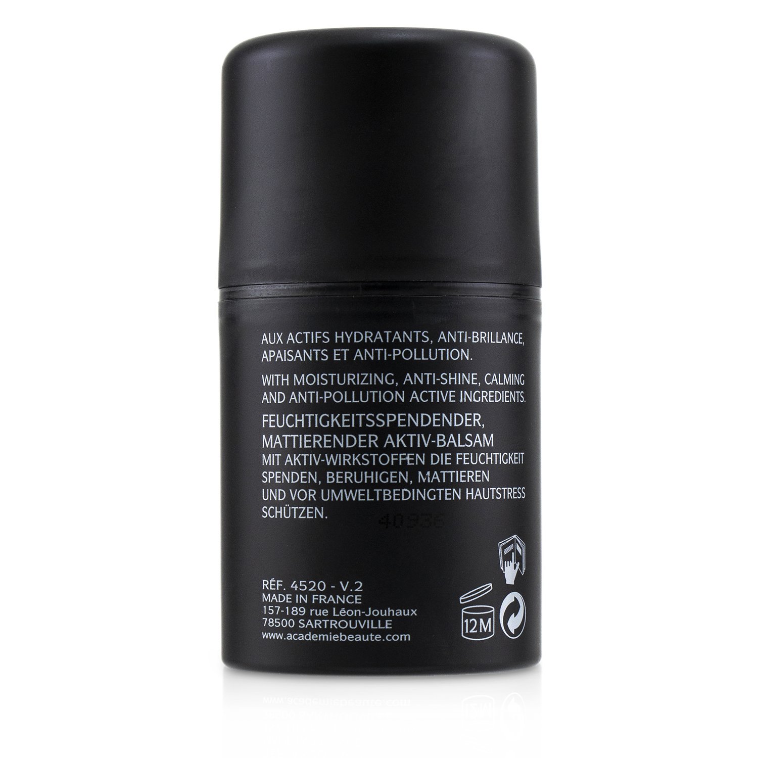 Academie Активный Увлажняющий и Матирующий Бальзам для Мужчин 50ml/1.7oz