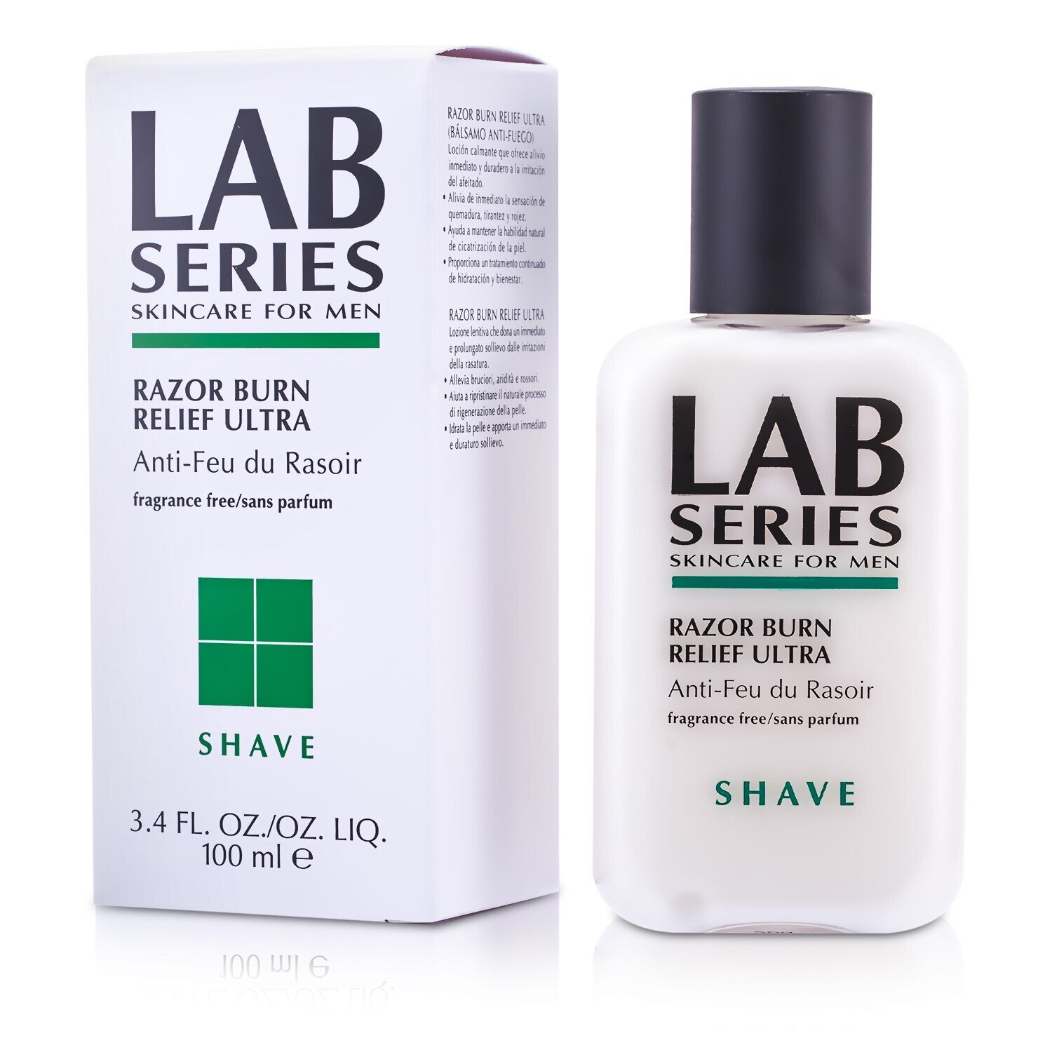 Lab Series Lab Series معالح فائق بعد الحلاقة لتخفيف حروق الشفرة 100ml/3.4oz