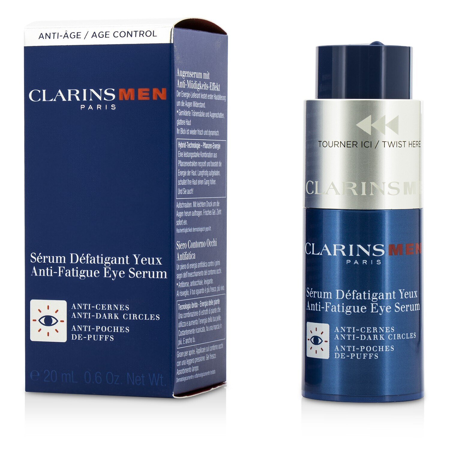 Clarins Men سيرم العيون المكافح للتعب 20ml/0.7oz