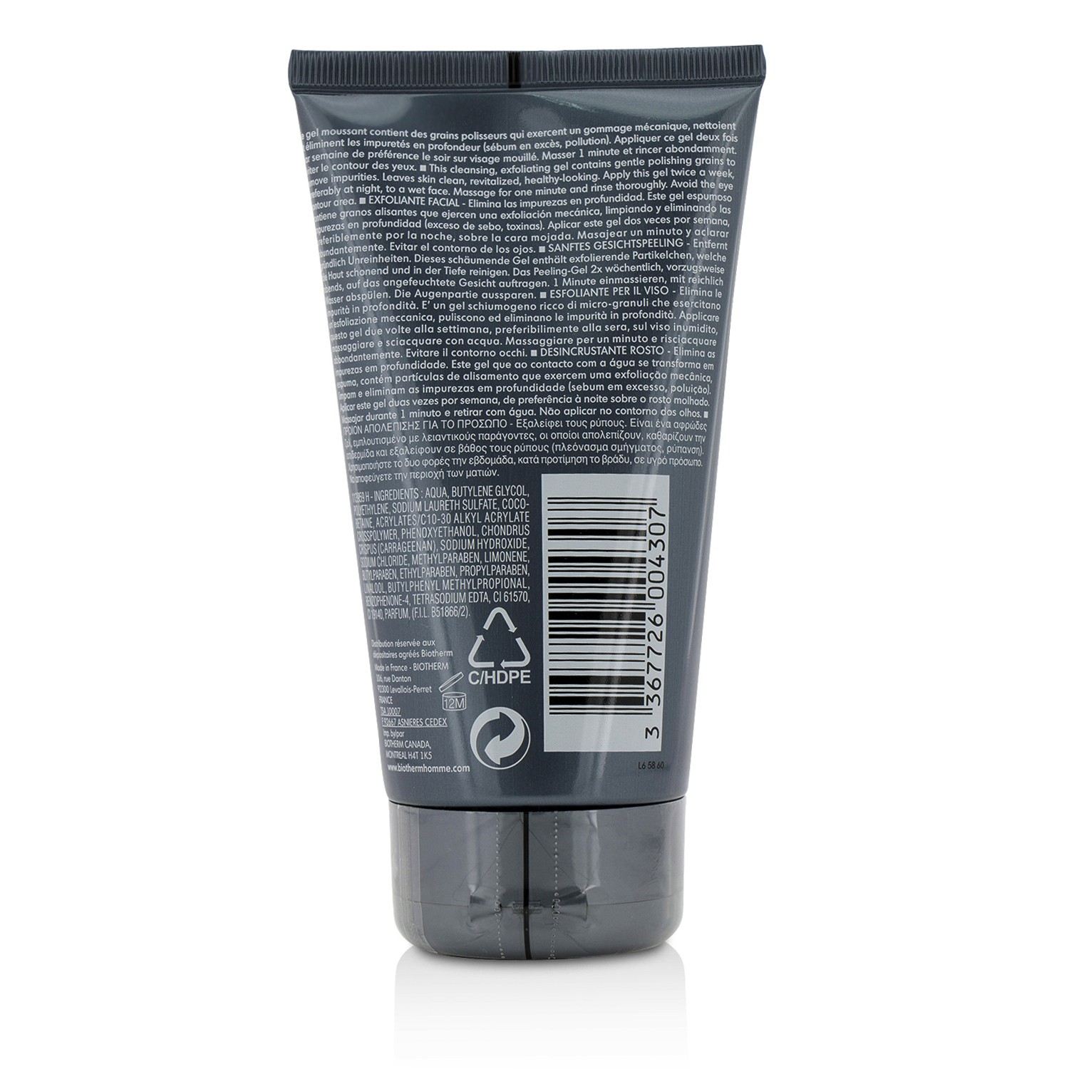 Biotherm Homme Exfoliante Facial 150ml/5.07oz