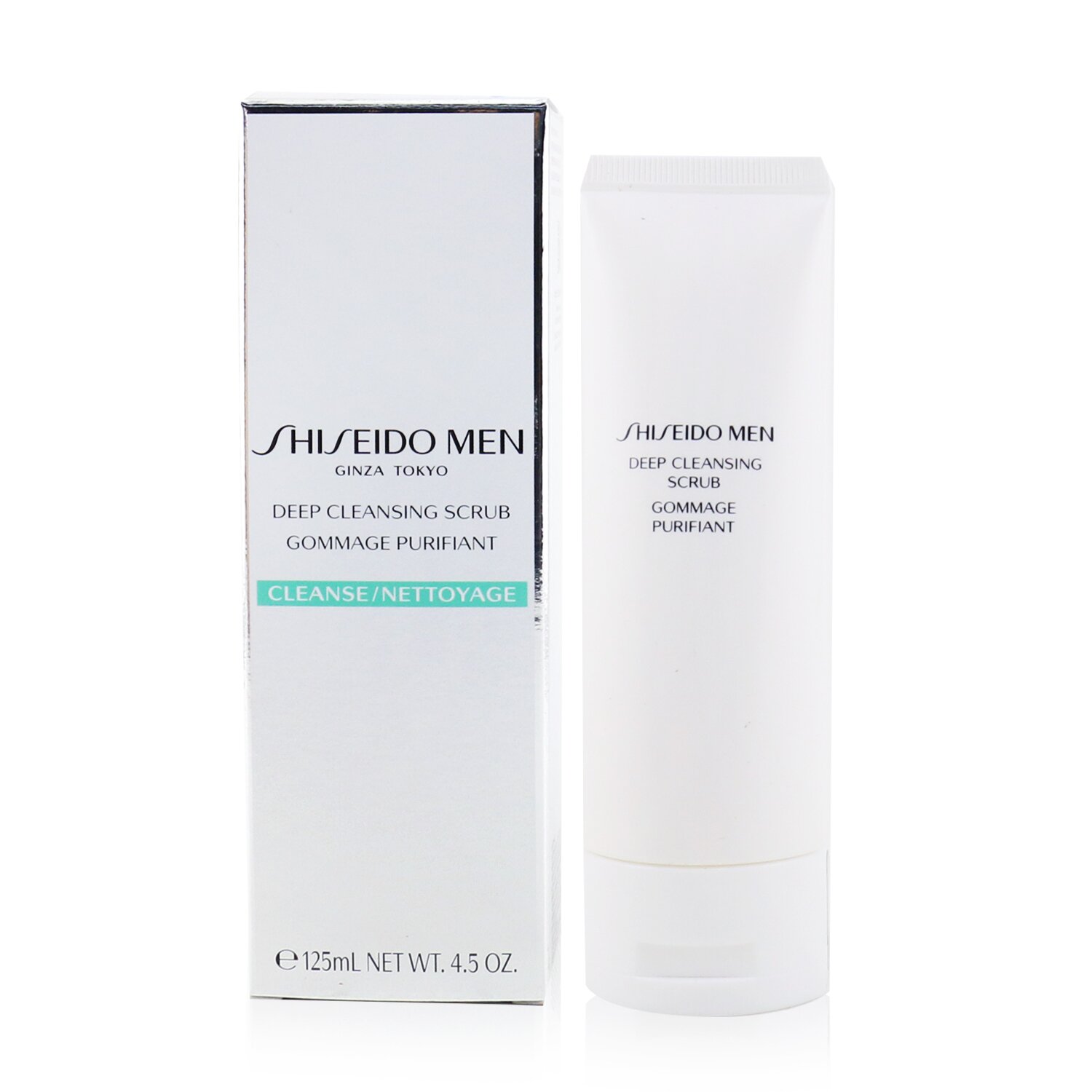 Shiseido Men Deep čistiaci peeling 125ml/4.2oz