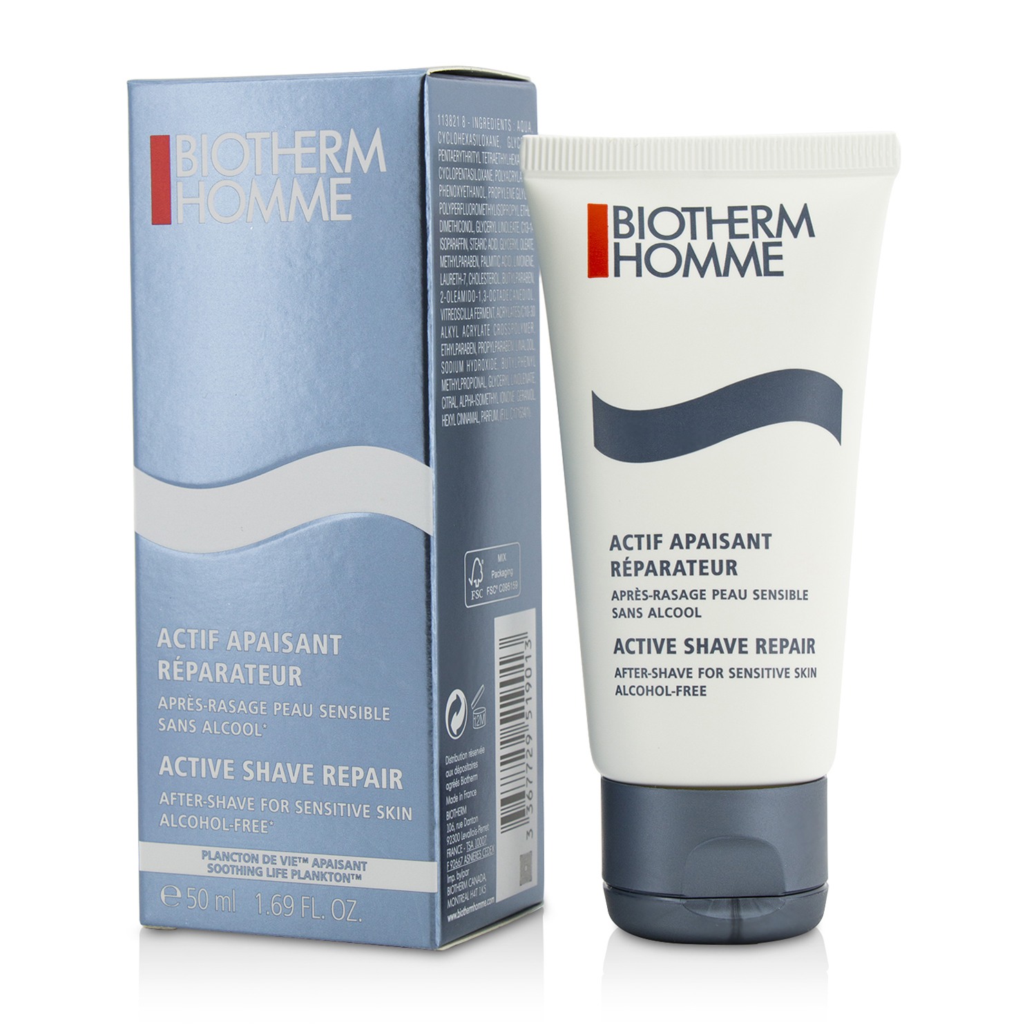 Biotherm Zklidňující péče po holení bez alkoholu Homme Active Shave Repair Alcohol-Free 50ml/1.7oz