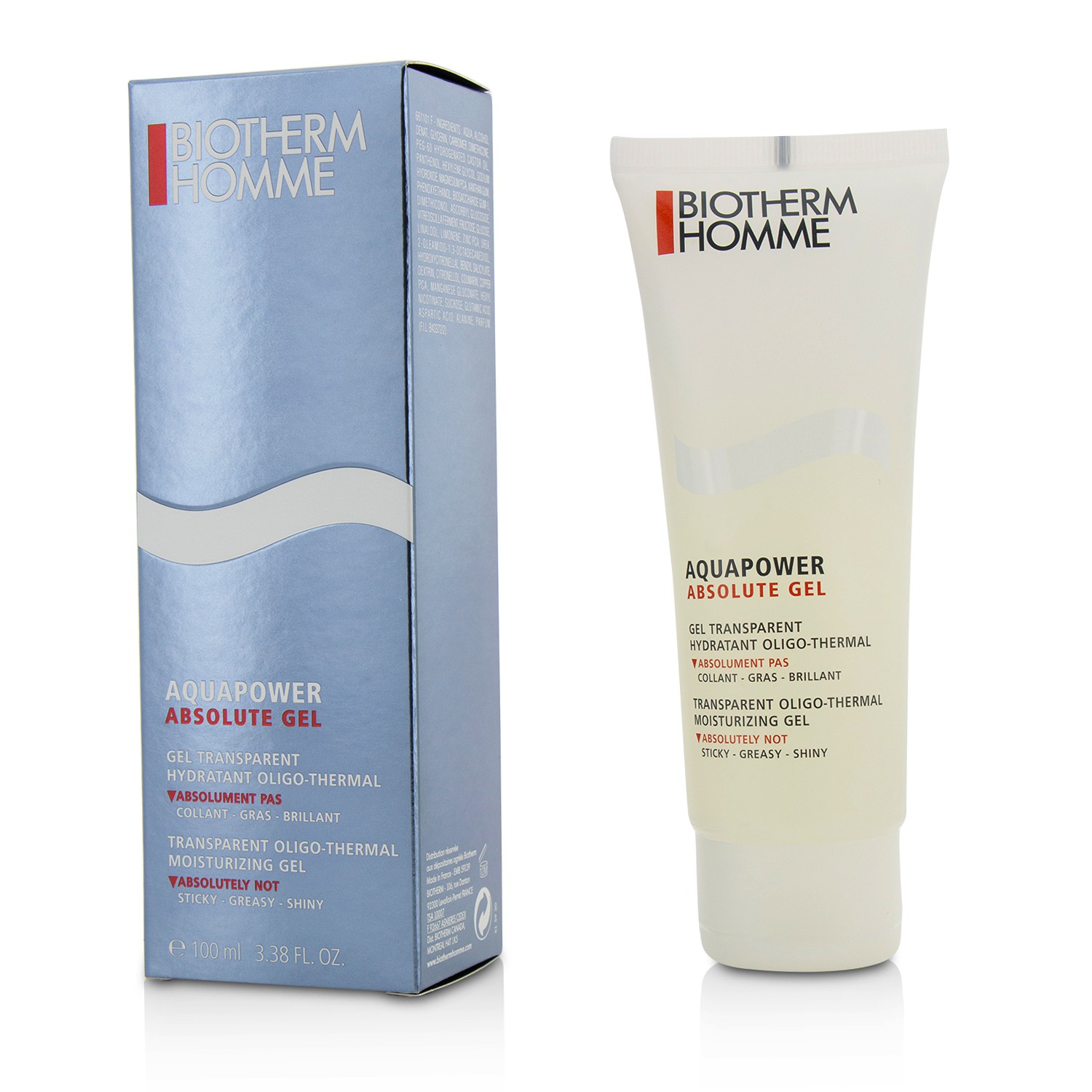 Biotherm Homme Aquapower Абсолютті Гельді Ылғалдағыш Гель 100ml/3.38oz