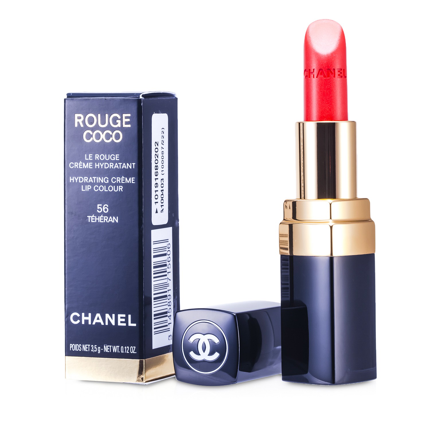 Chanel Pomadka nawilżająca Rouge Coco Hydrating Creme Lip Colour 3.5g/0.12oz