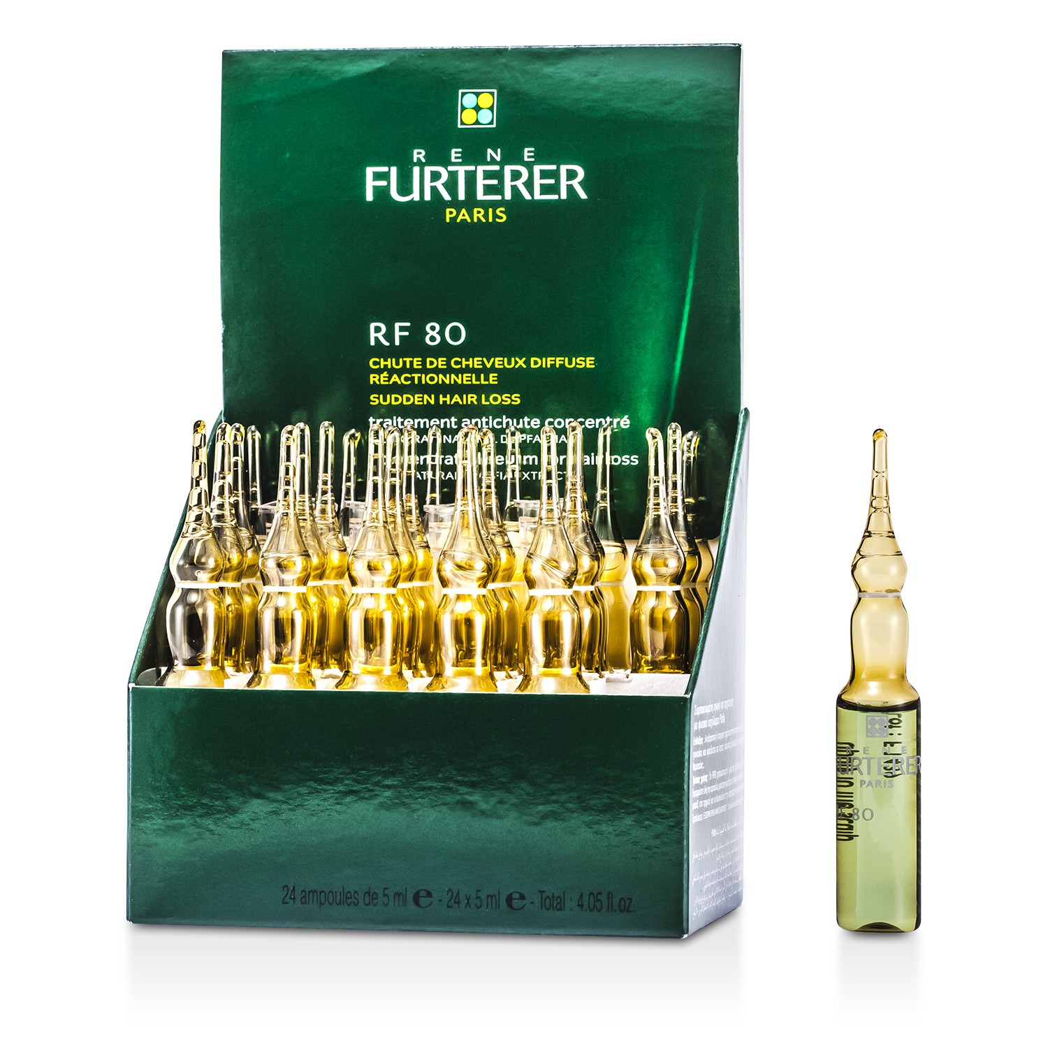 Rene Furterer RF 80 Concentrated Thin Hair Program (Recommended for Women) 24x5ml/0.16oz