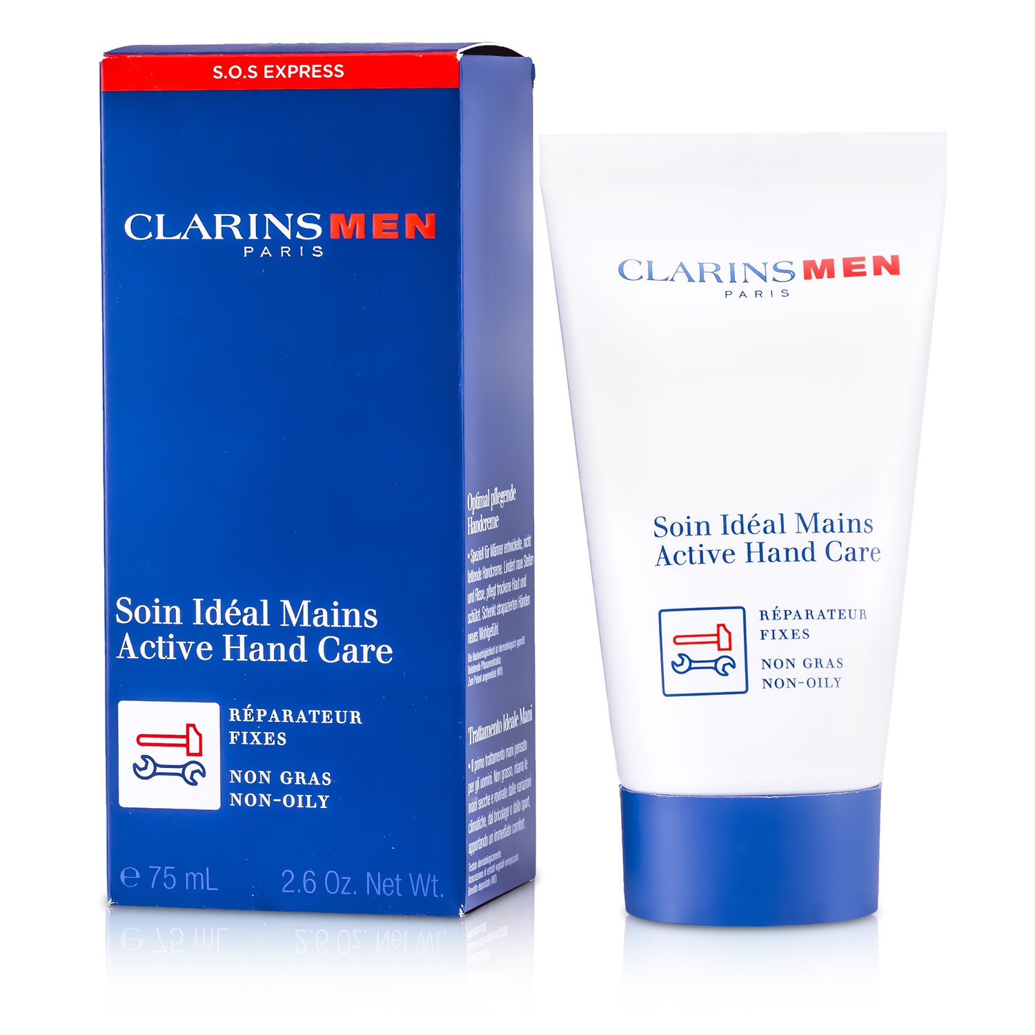 Clarins Активный Крем для Рук для Мужчин 75ml/2.6oz