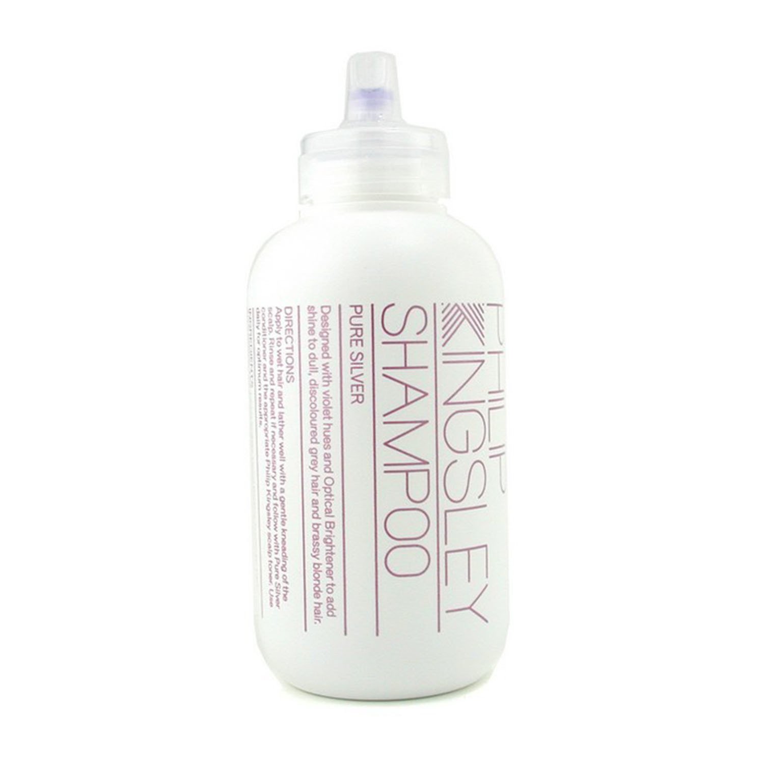 Philip Kingsley Szampon do włosów matowych, siwych, rozjaśnianych na blond Pure Silver Shampoo (For Dull, Discoloured Grey Hair and Brassy Blonde Hair) 250ml/8.45oz