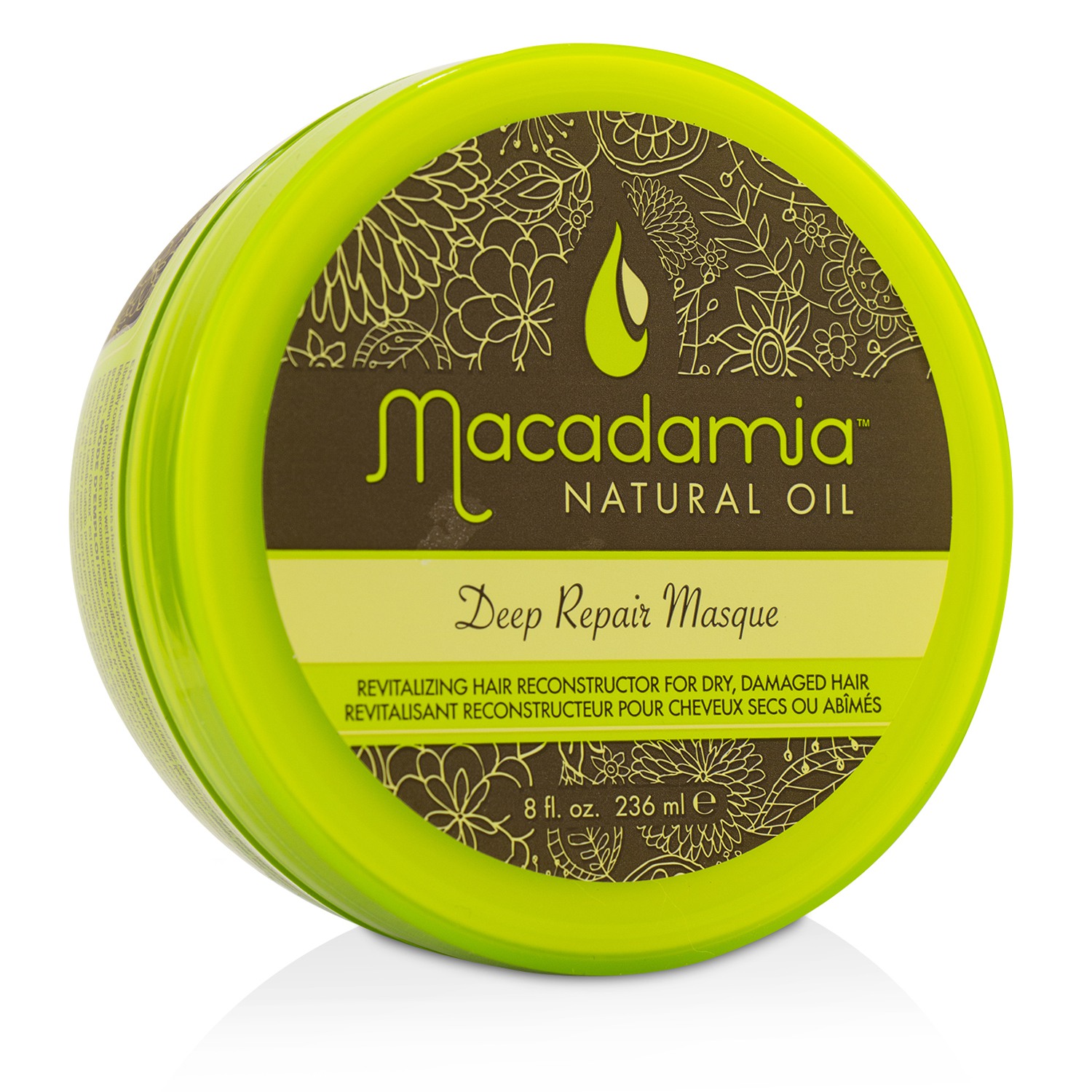 Macadamia Natural Oil מסכה לתיקון עמוק (לשיער יבש ופגום) 236ml/8oz