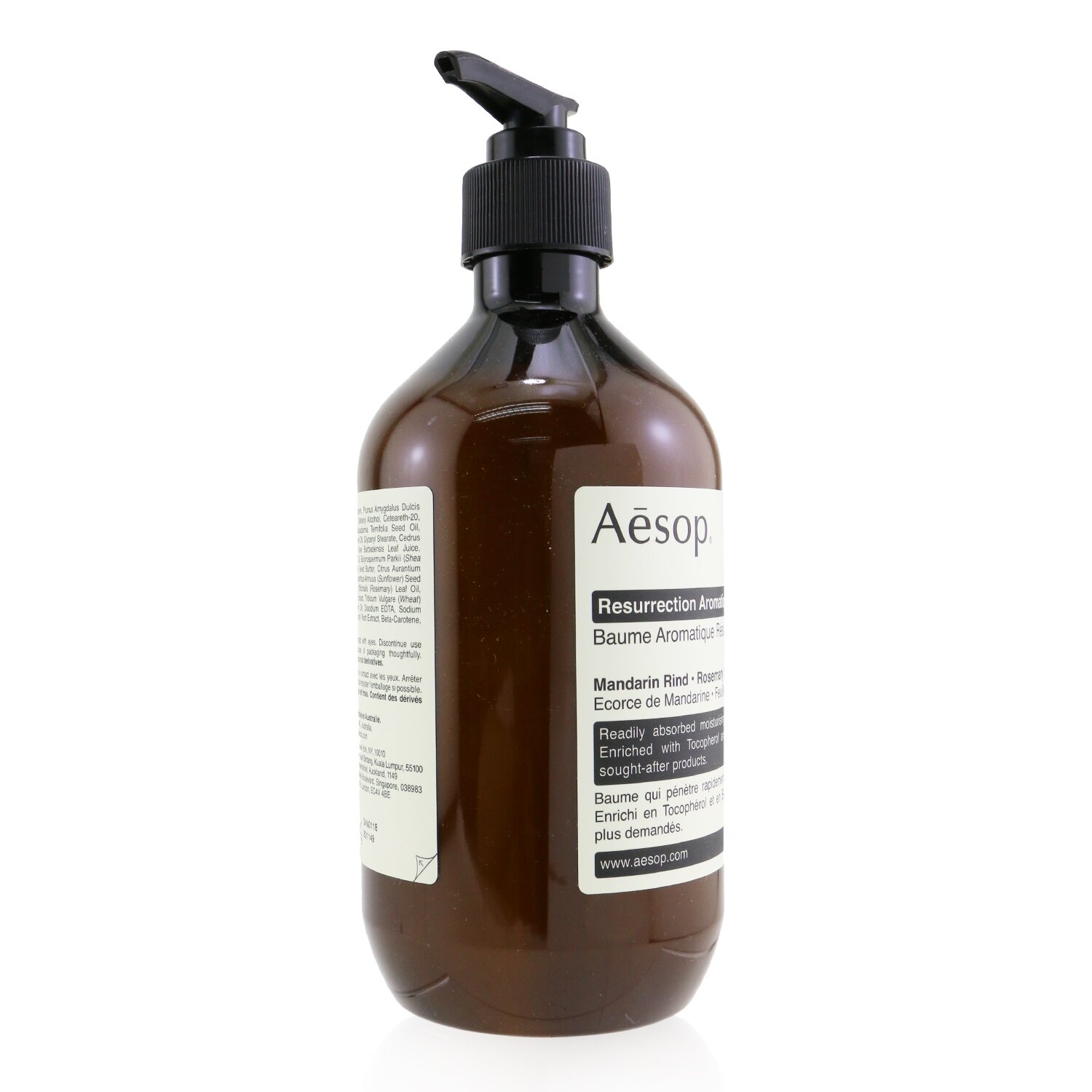 Aesop Resurrection Aromatique Hand Bálsamo 500ml/16.67oz