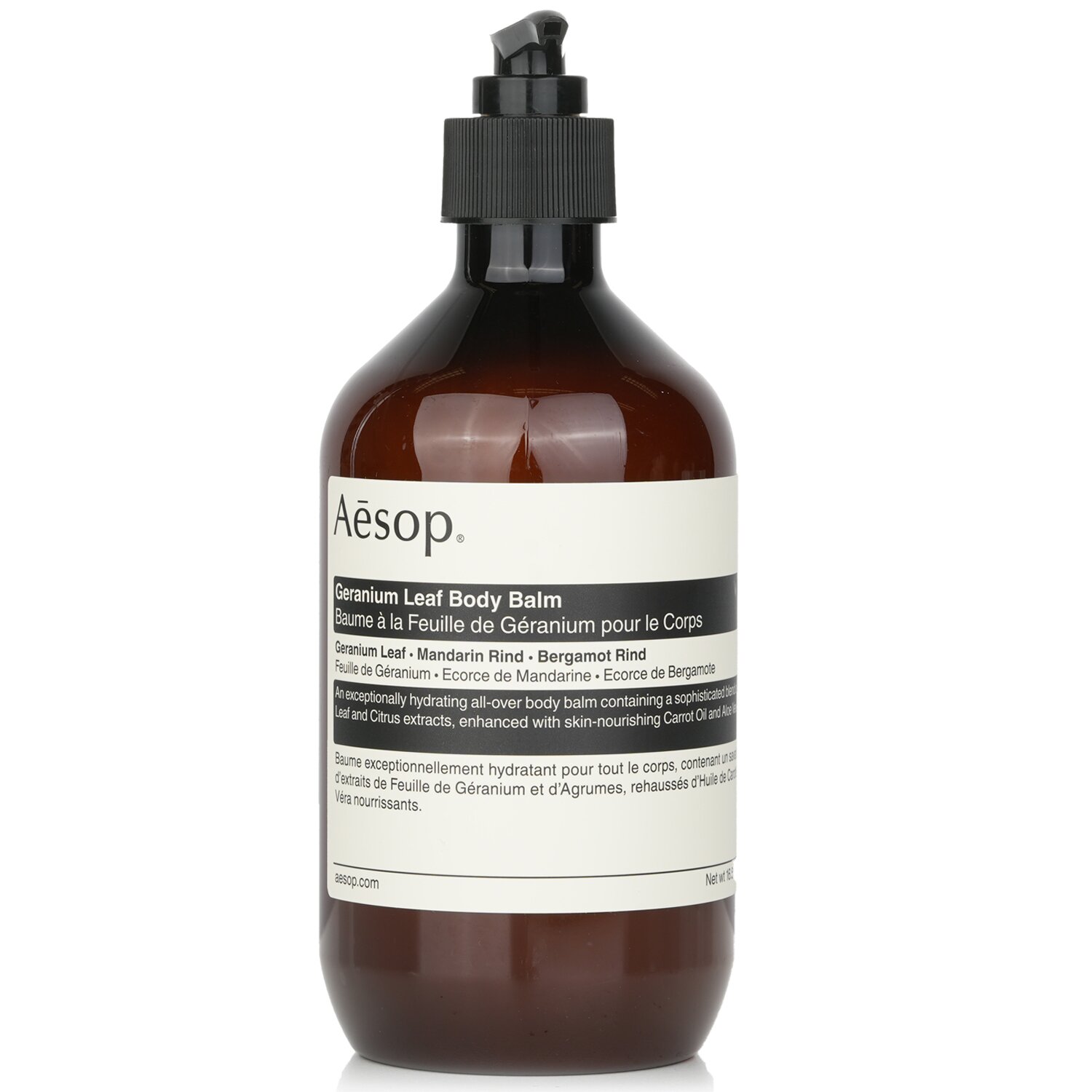 伊索  Aesop 天竺葵身体乳霜 500ml/16.67oz