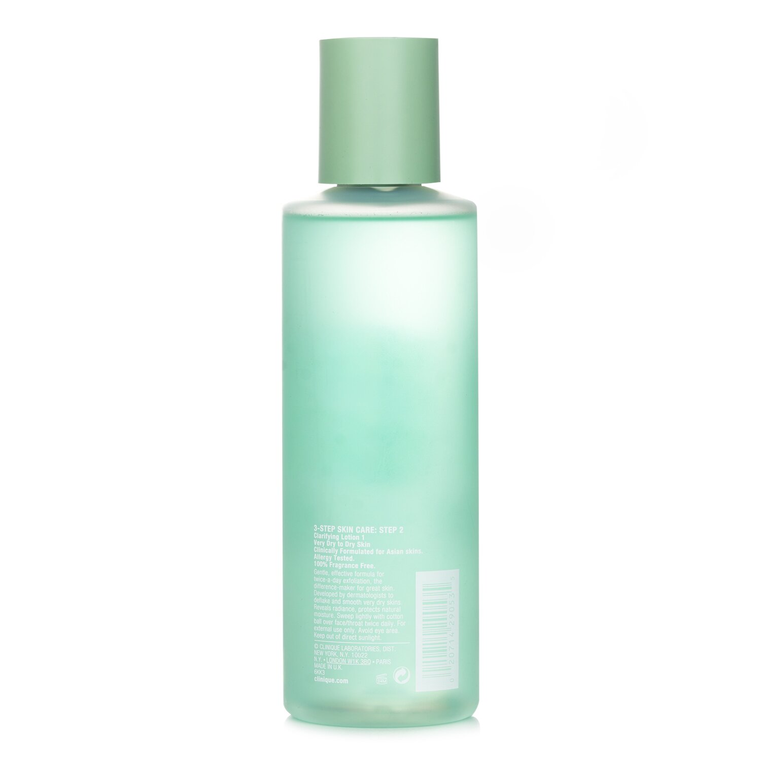 Clinique Loção Clarificante 1 Esfoliante duas vezes ao dia (formulado para pele asiática) 400ml/13.5oz