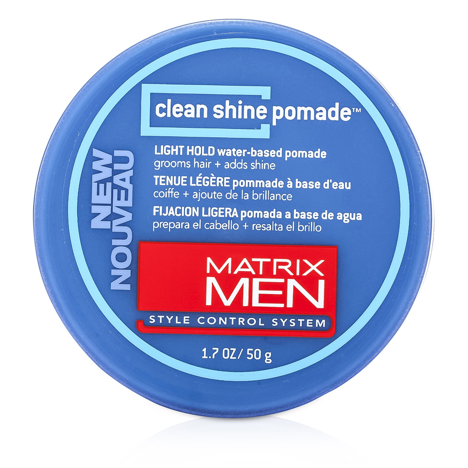 Matrix Men Clean Փայլեցնող Պոմադ (Թեթև Կայունություն) 50g/1.7oz