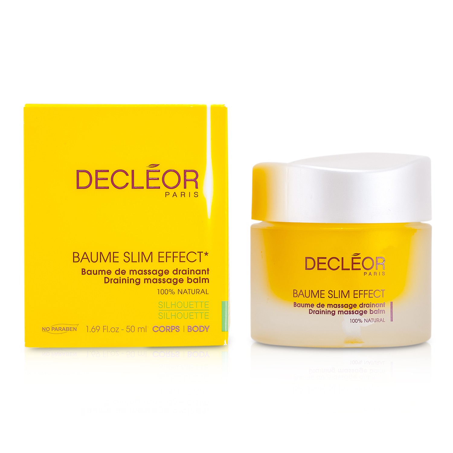 Decleor Baume Slim Effect Дренажный Массажный Бальзам для Похудения 50ml/1.69oz