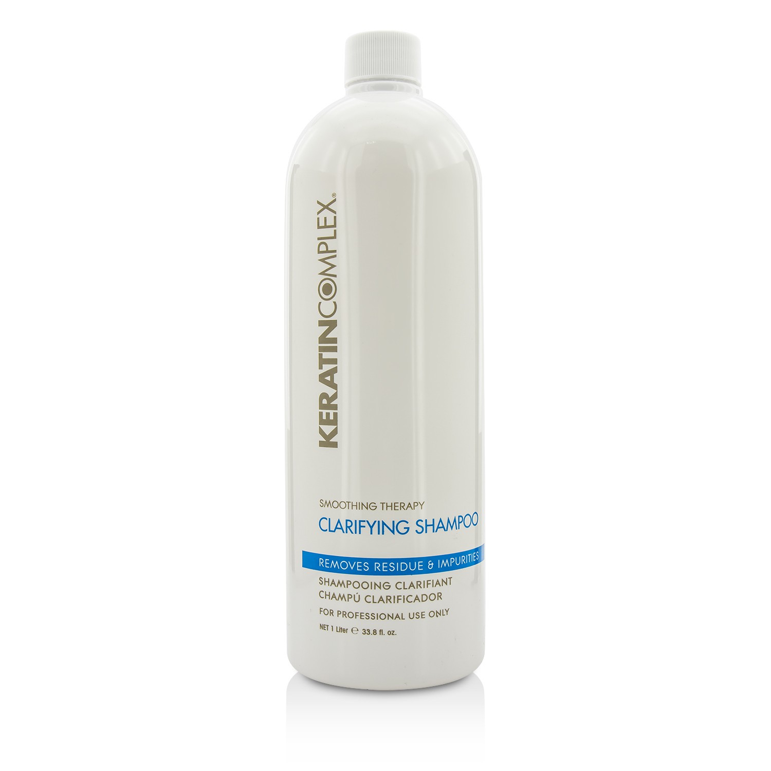 Keratin Complex Smoothing Therapy Clarifying Shampoo (Removes Residue & Impurities) 1000ml/33.8oz