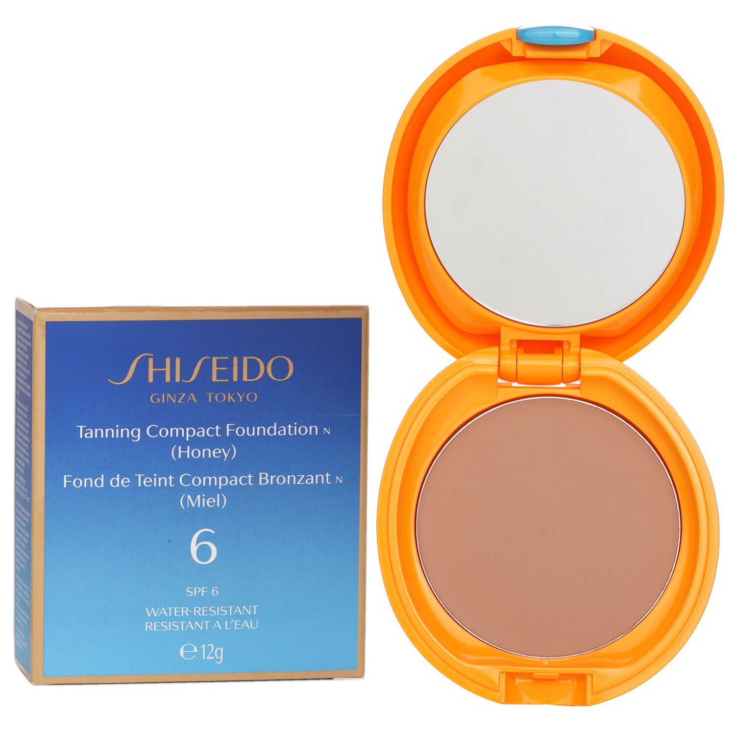 Shiseido Sluneční kompaktní pudr Tanning Compact Foundation N SPF6 12g/0.4oz