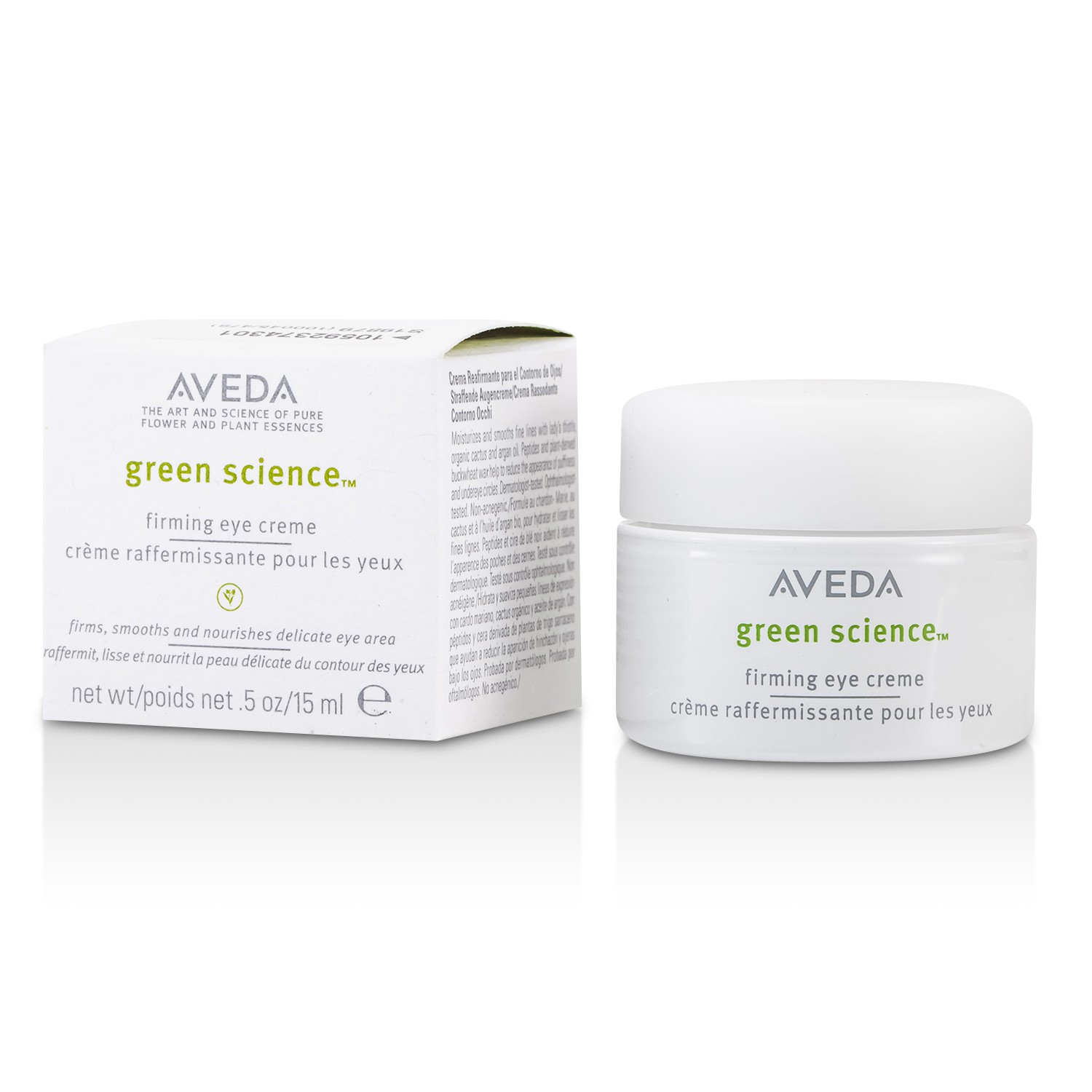 Aveda Creme p/ os olhos Green Science Firming Creme para os olhos 15ml/0.5oz