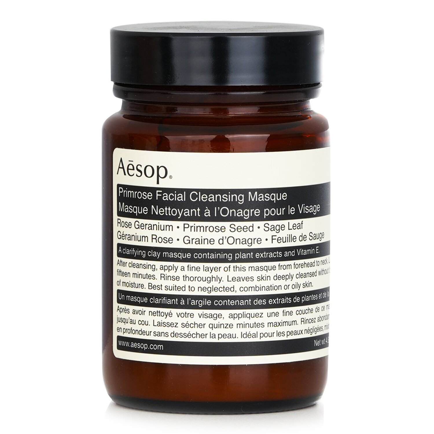 Aesop Primrose Facial Mascarilla Limpiadora 120ml/4.84oz