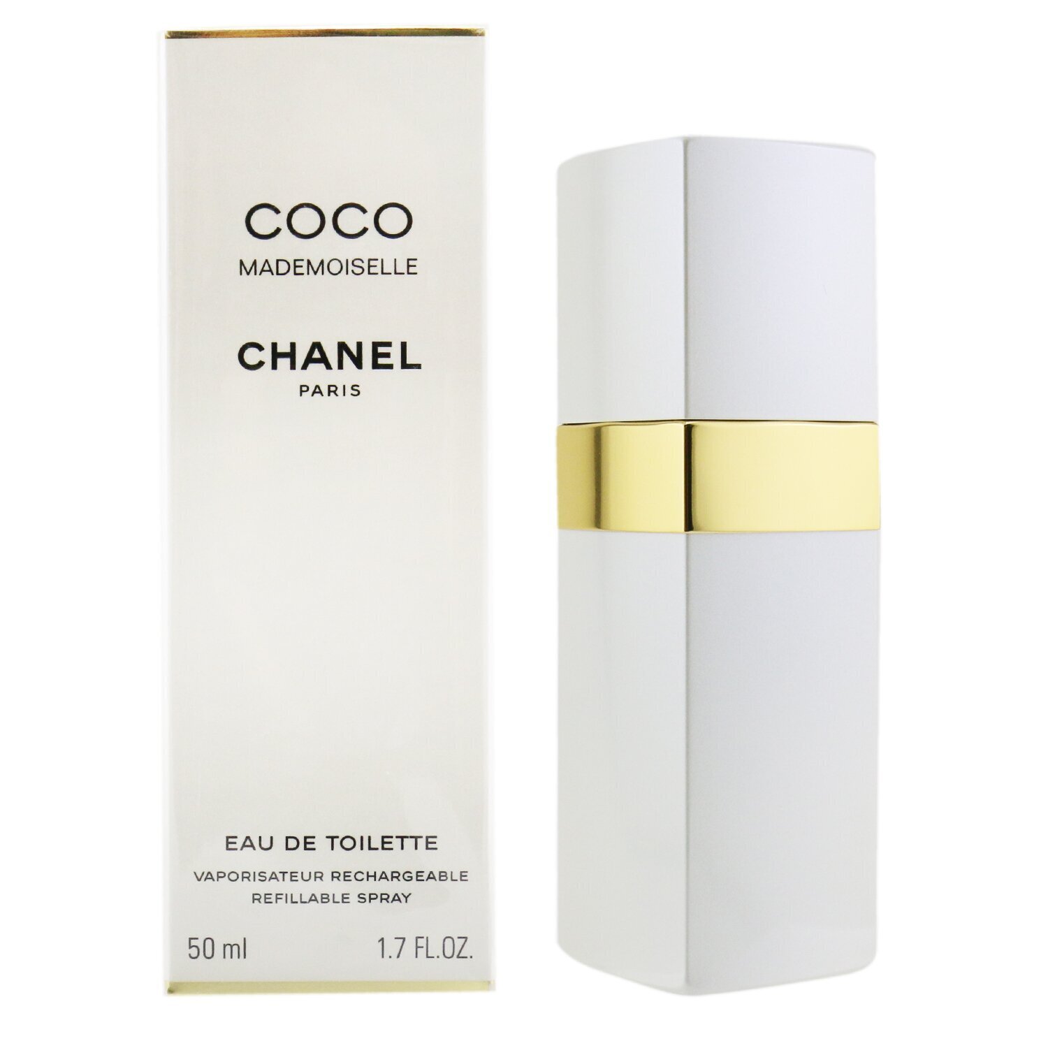 Chanel Coco Mademoiselle Eau De Toilette Refillable Spray 50ml/1.7oz