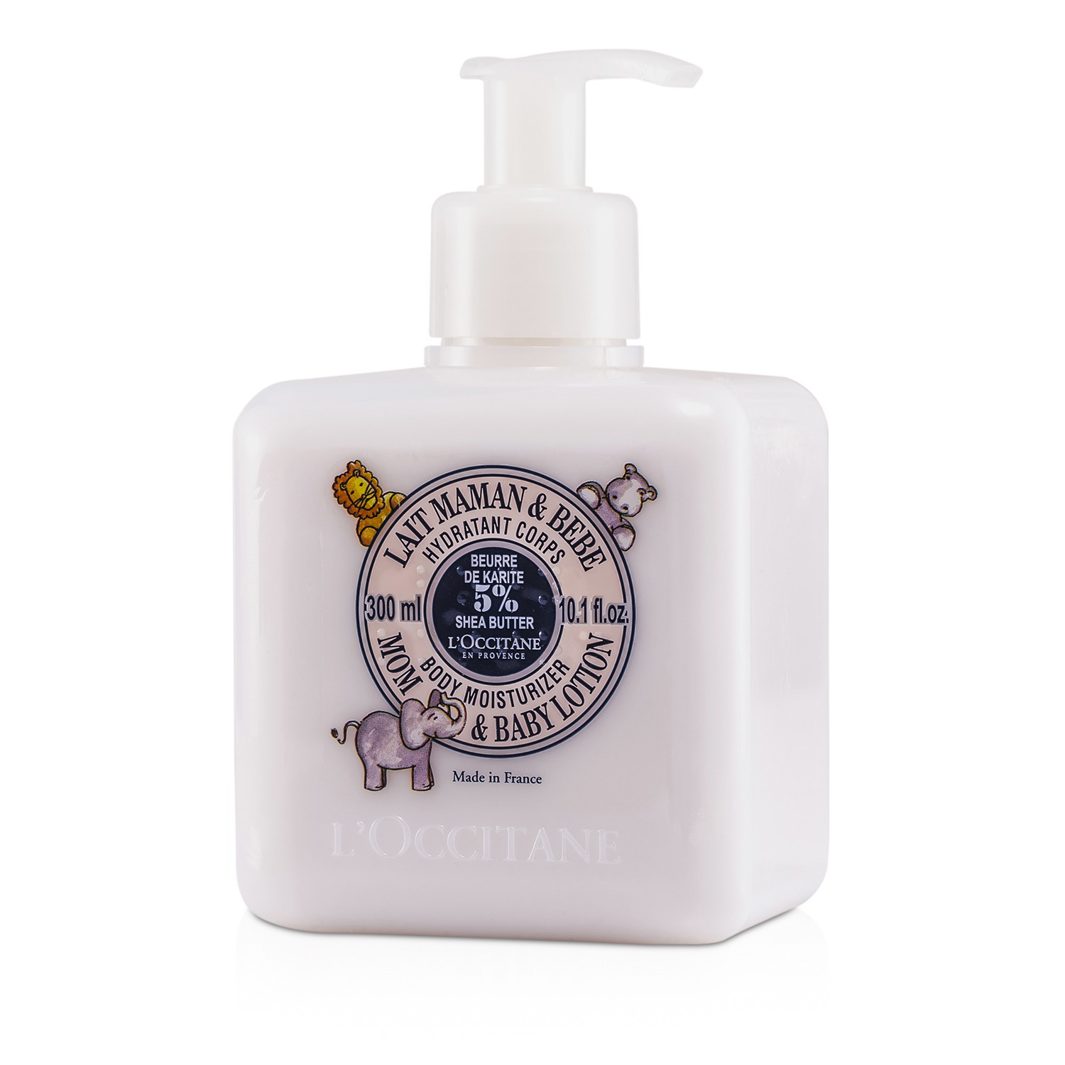 L'Occitane Balsam do ciała dla niemowląt z masłem shea Shea Butter Mom & Baby Lotion 300ml/10.1oz