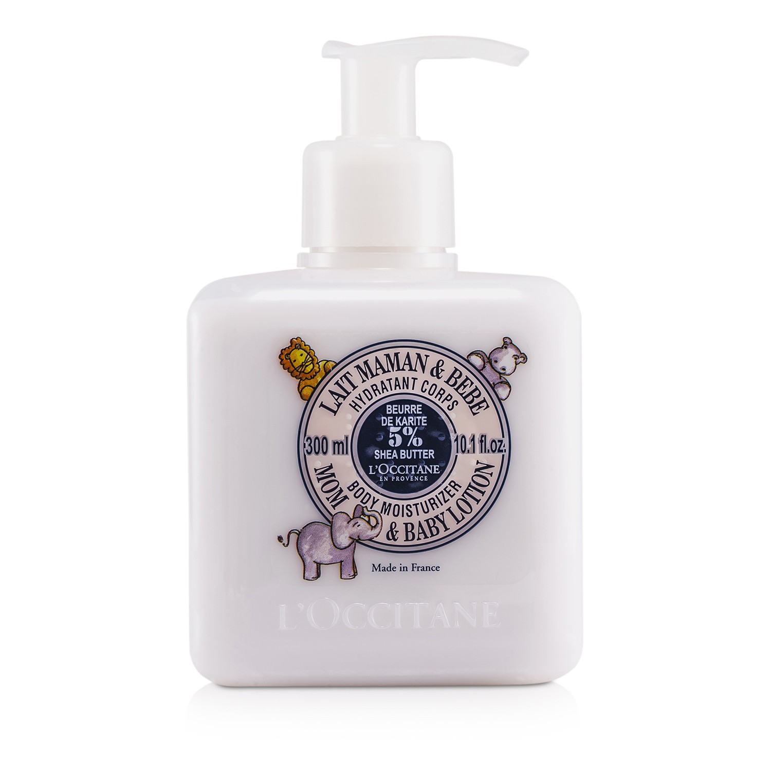 L'Occitane Balsam do ciała dla niemowląt z masłem shea Shea Butter Mom & Baby Lotion 300ml/10.1oz