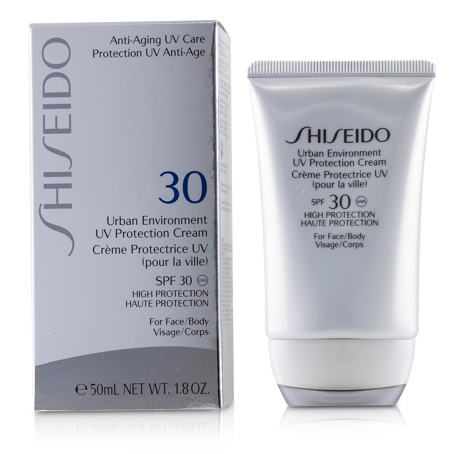 Shiseido Urban Environment Cremă cu Protecţie UV SPF 30 ( Pentru Faţă şi Corp ) 50ml/1.8oz