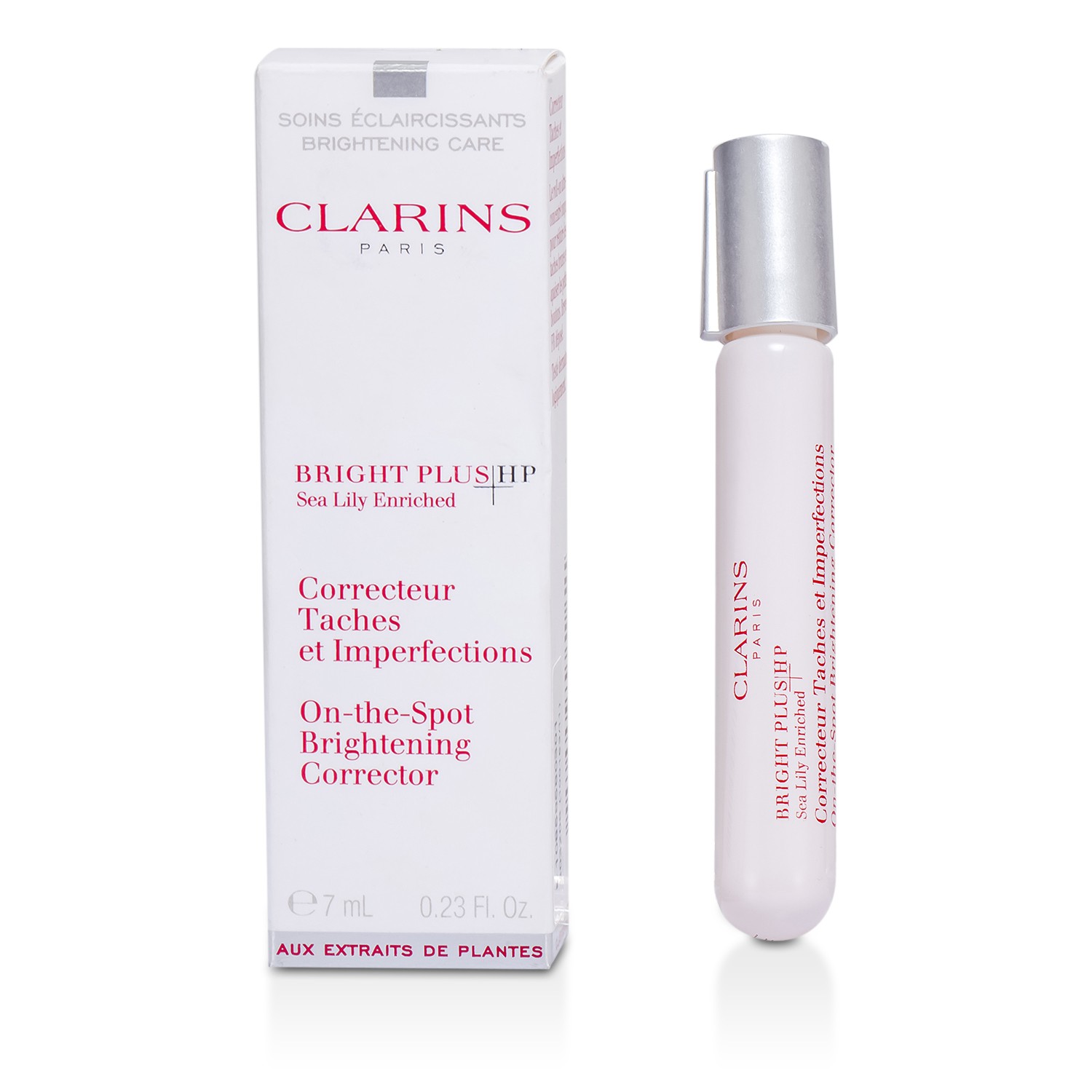 Clarins แก้ไขผิวกระจ่างใส Bright Plus HP On-The-Spot 7ml/0.23oz