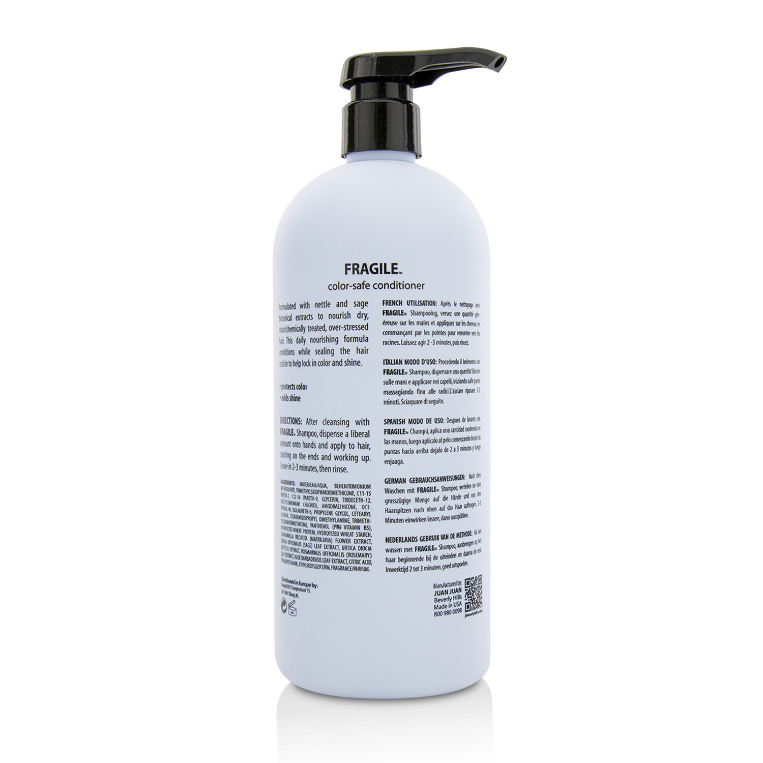 J Beverly Hills Hydratační kondicionér Fragile Color-Safe Conditioner 1000ml/32oz