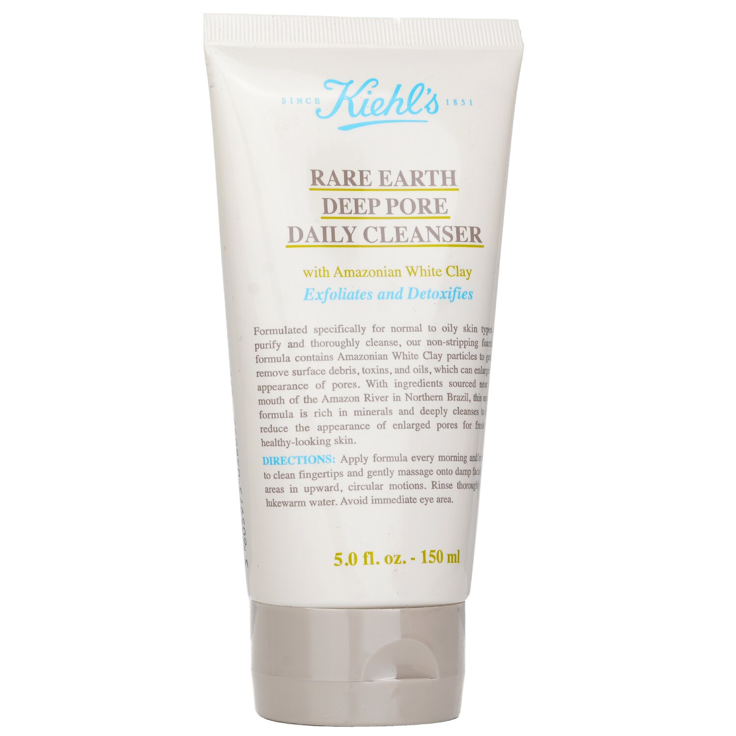 Kiehl's Rare Earth منظف يومي عميق للمسام 150ml/5oz