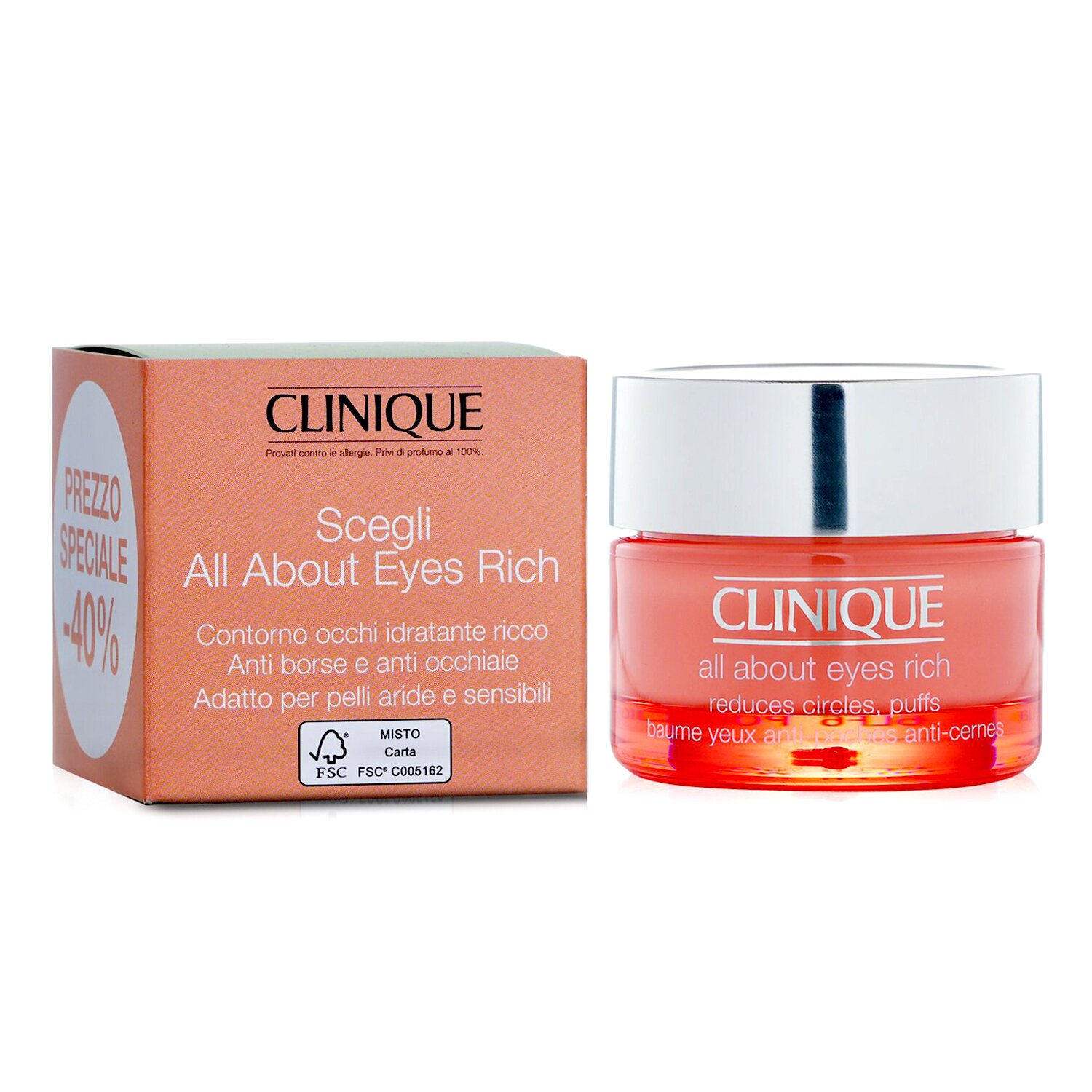 Clinique บำรุงรอบดวงตา All About Eyes Rich 30ml/1oz