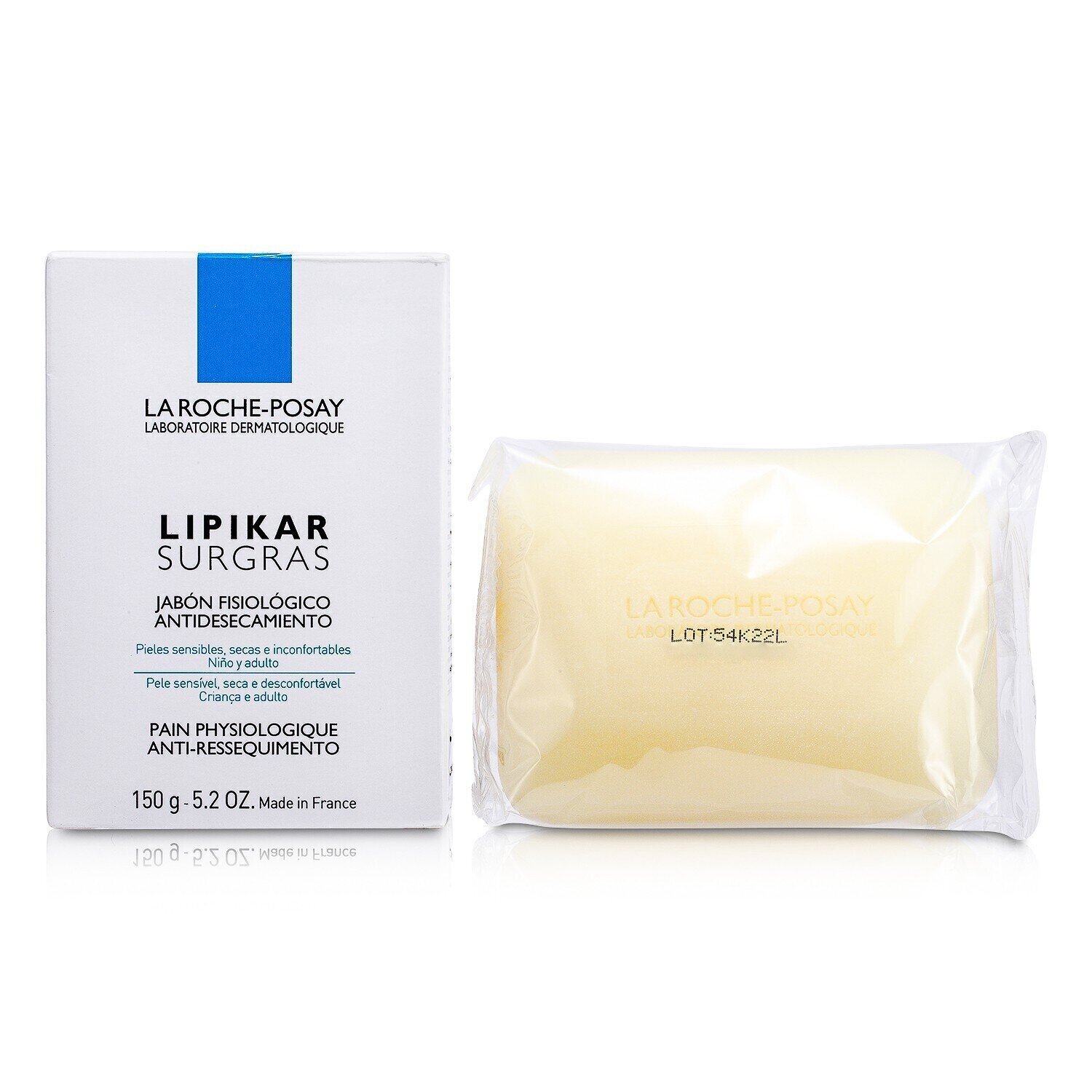 La Roche Posay Lipigar Surgras Təmizləyici Qəlib 150g/5.2oz