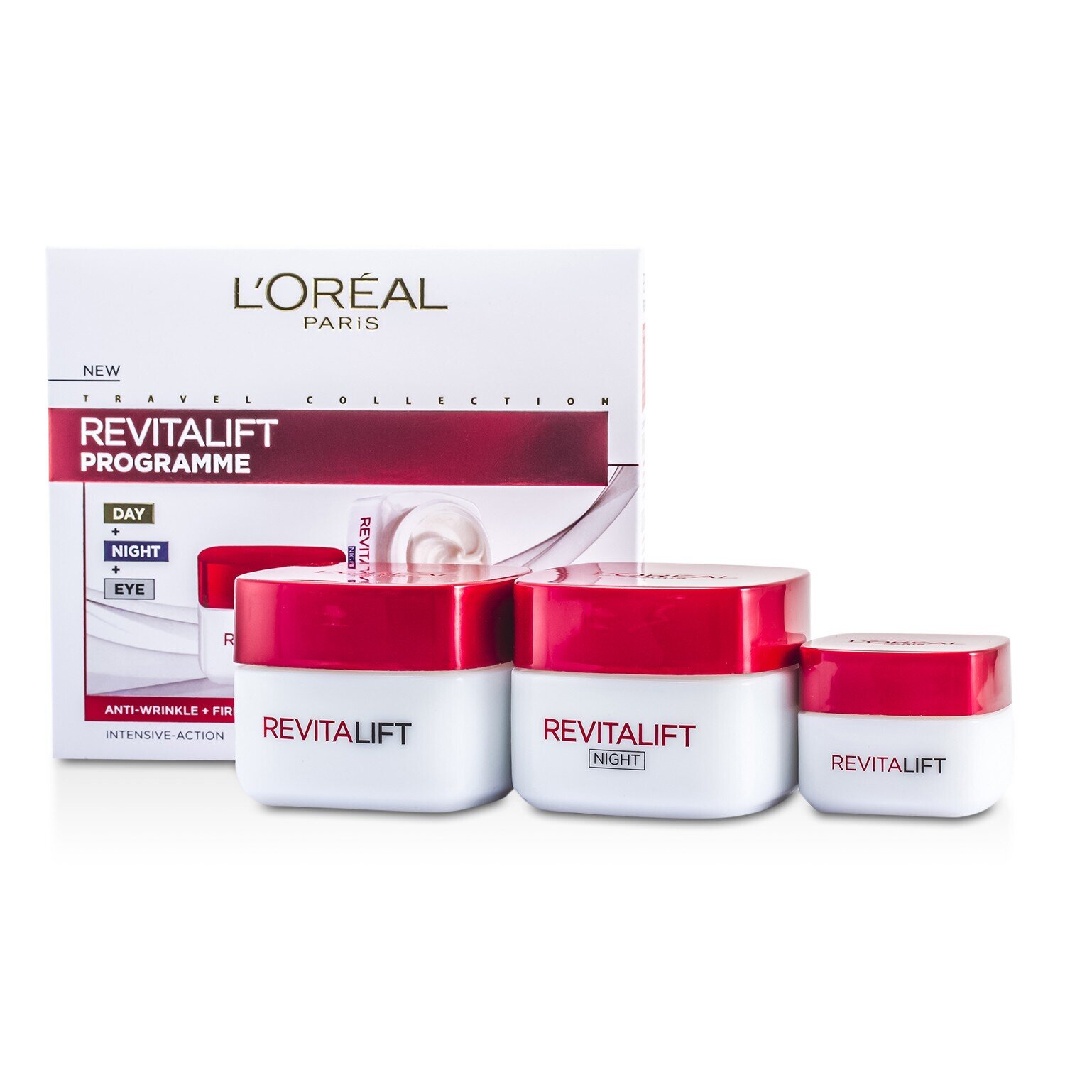 L'Oreal Revital Lift Programme: Day Cream + Eye Cream + Night Cream 3pcs