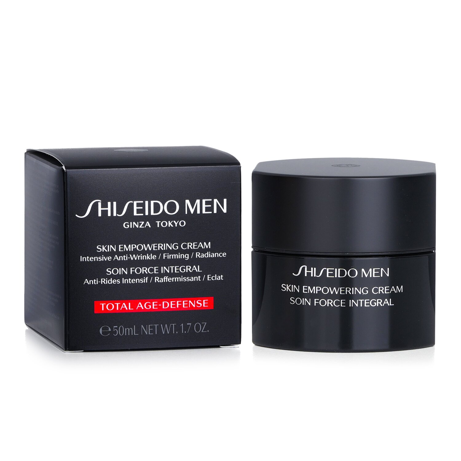 Shiseido Przeciwzmarszczkowy krem do twarzy dla mężczyzn Men Skin Empowering Cream 50ml/1.7oz