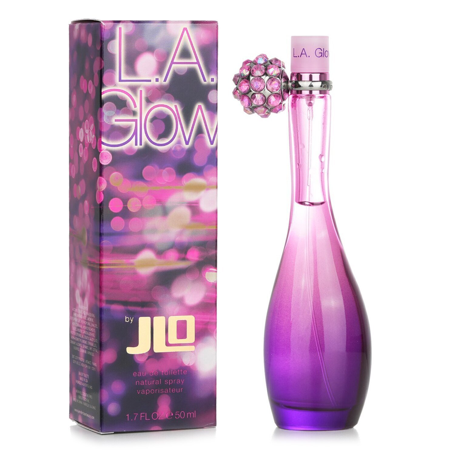 J. Lo L.A. Glow Eau De Toilette Spray 50ml/1.7oz