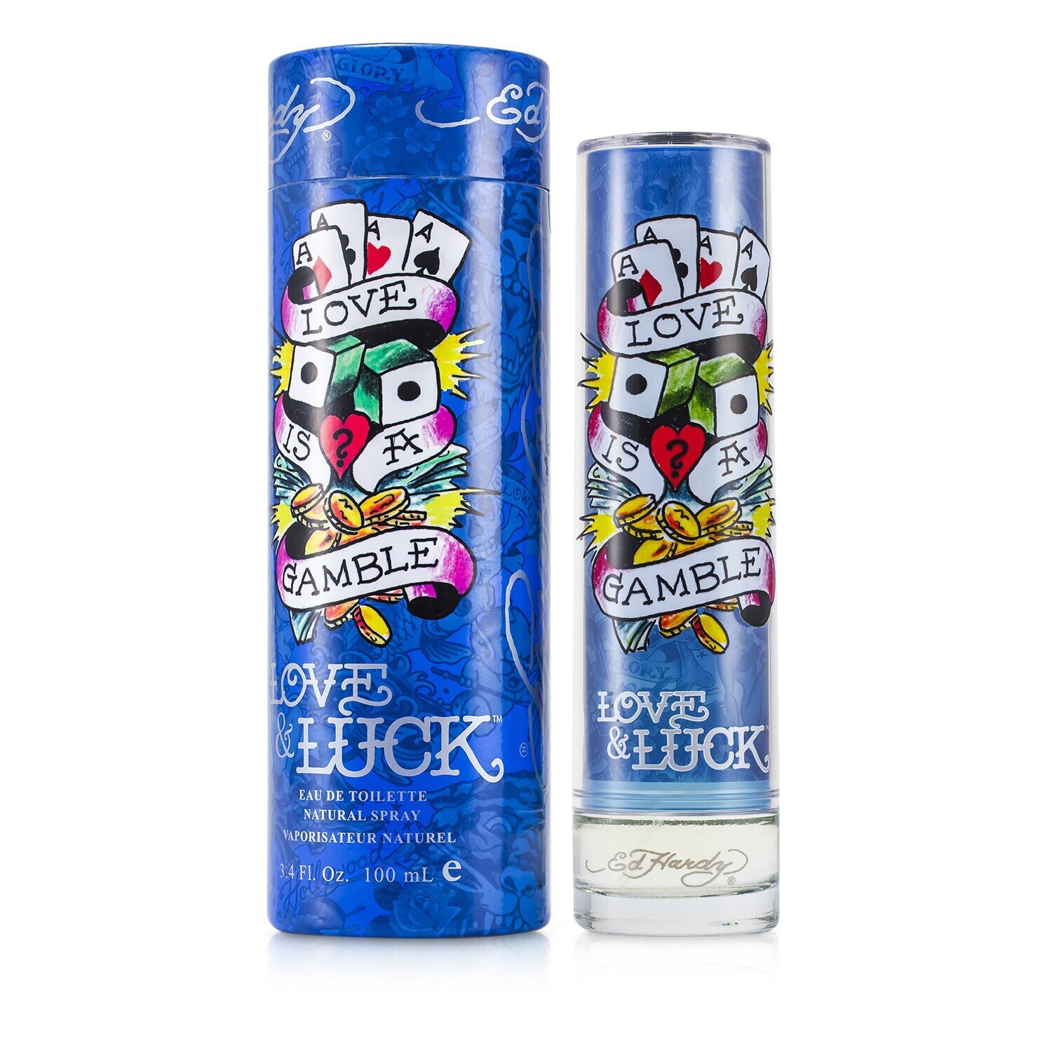 Christian Audigier Ed Hardy Love & Luck ماء تواليت بخاخ 100ml/3.4oz