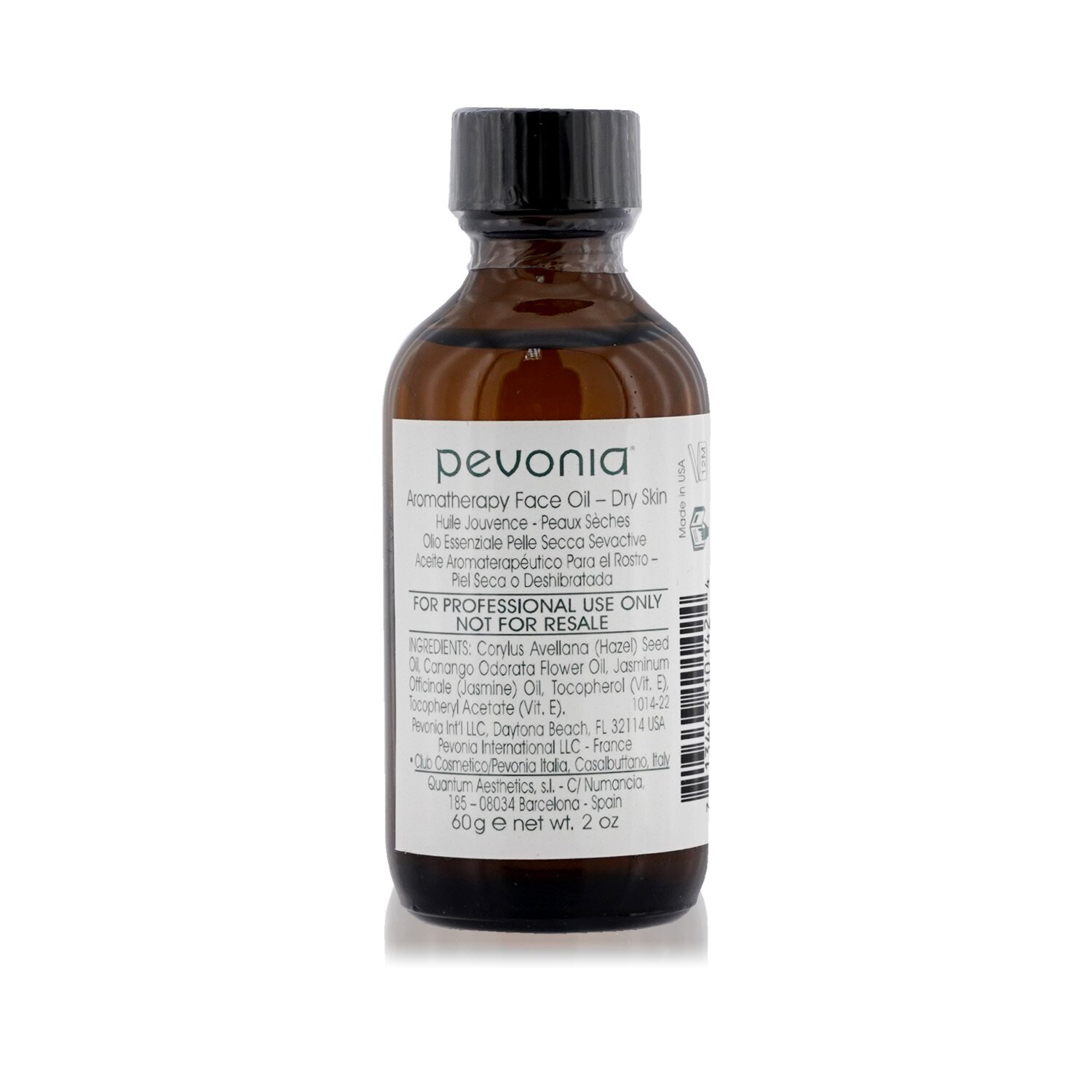 Pevonia Botanica Aceite Facial Aromaterapia - Piel Seca, sin Vitalidad ( Tamaño Salón ) 60ml/2oz