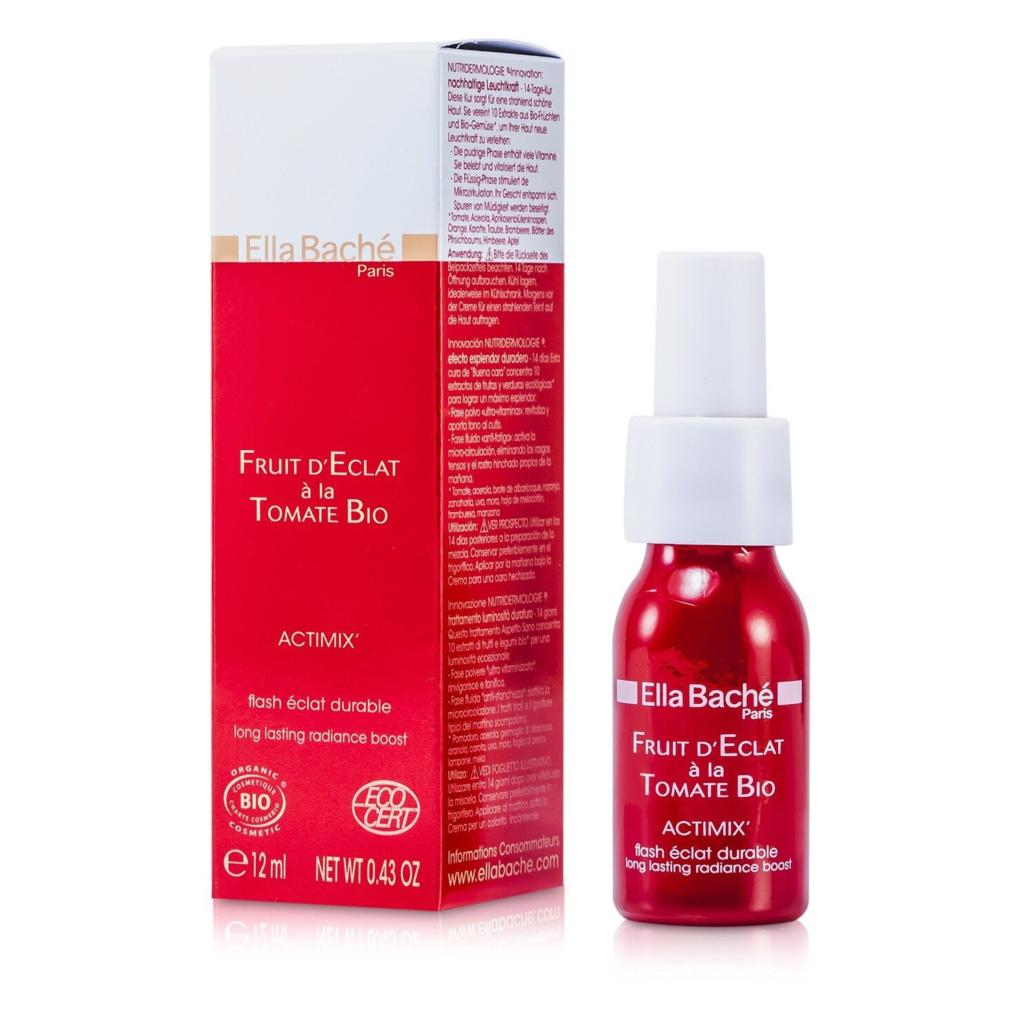 Ella Bache Actimix Menaikkan kulit bercahaya tahan lama 12ml/0.43oz