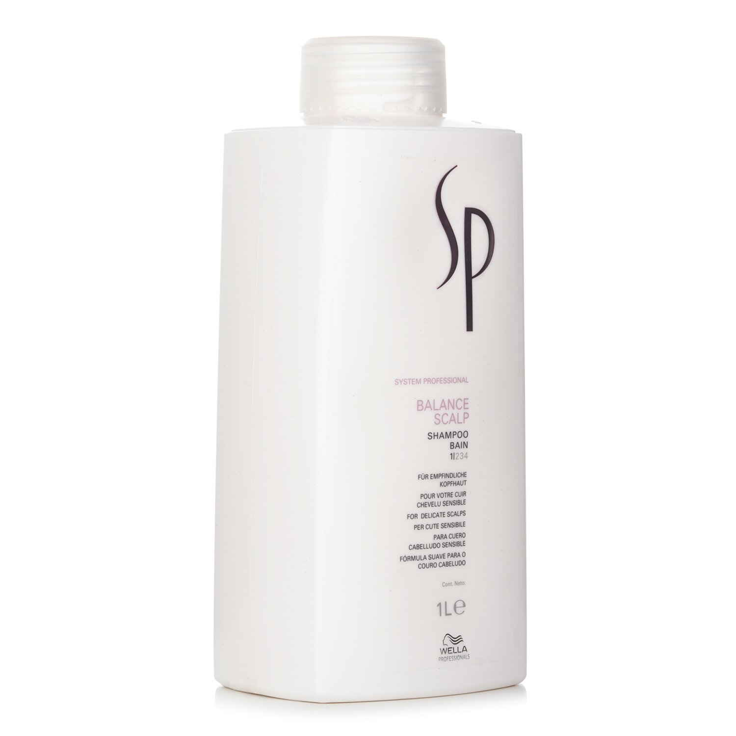 Wella SP Balance Scalp Shampoo (For Delicate Scalps) 1000ml/33.8oz