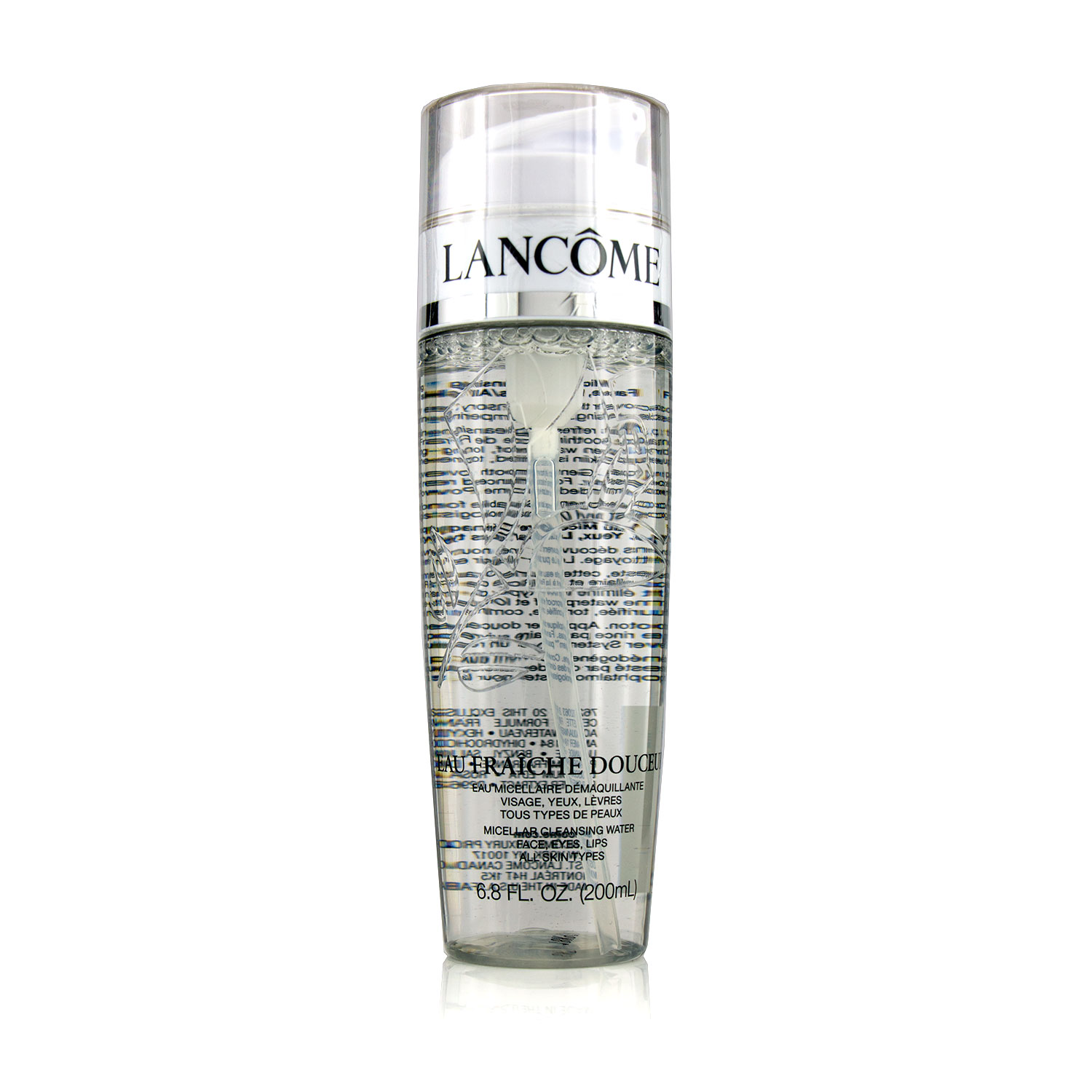 Lancome Eau Fraiche Douceur Micellar Cleansing Water Face, Eyes, Lips 200ml/6.8oz