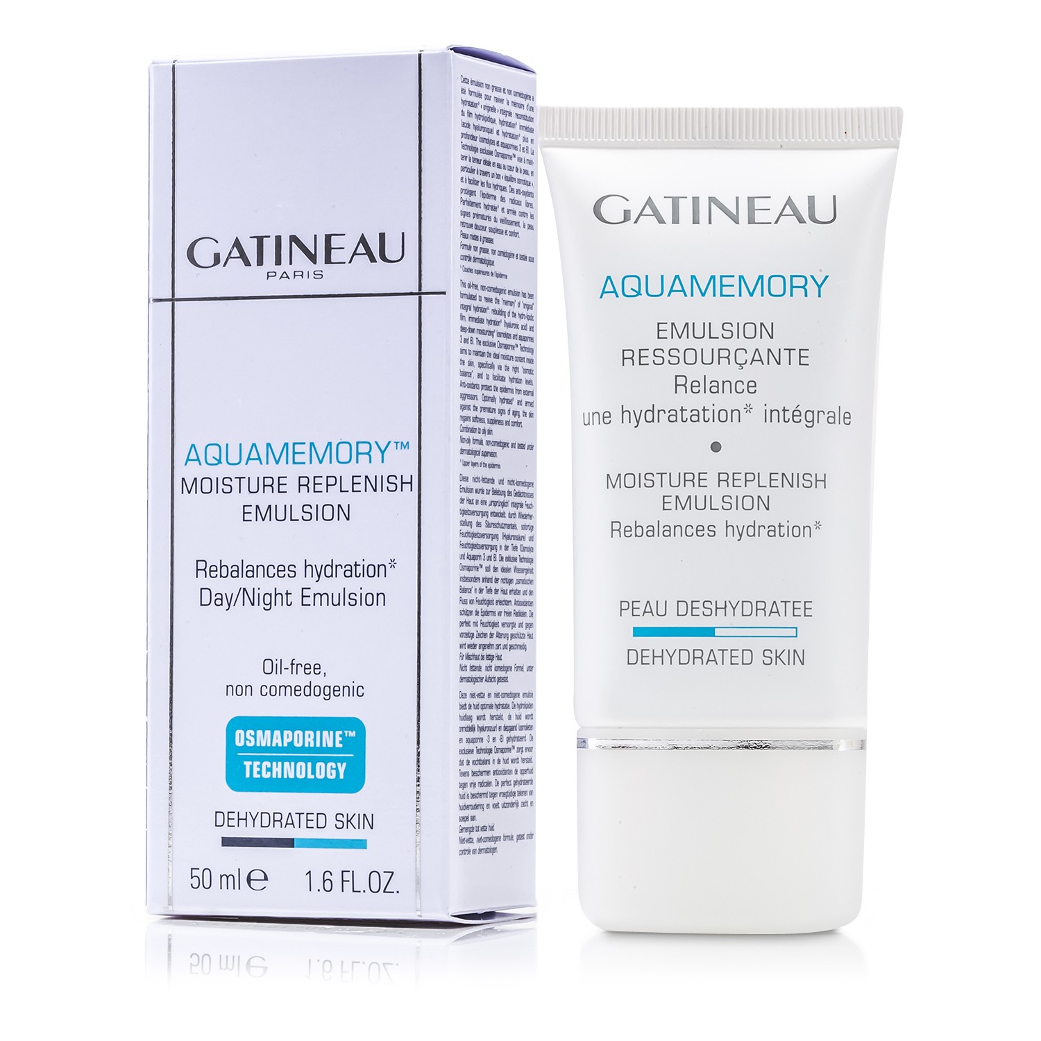 Gatineau Aquamemory Moisture Replenish Emulsion - Dehydrated na Balat 50ml/1.6oz