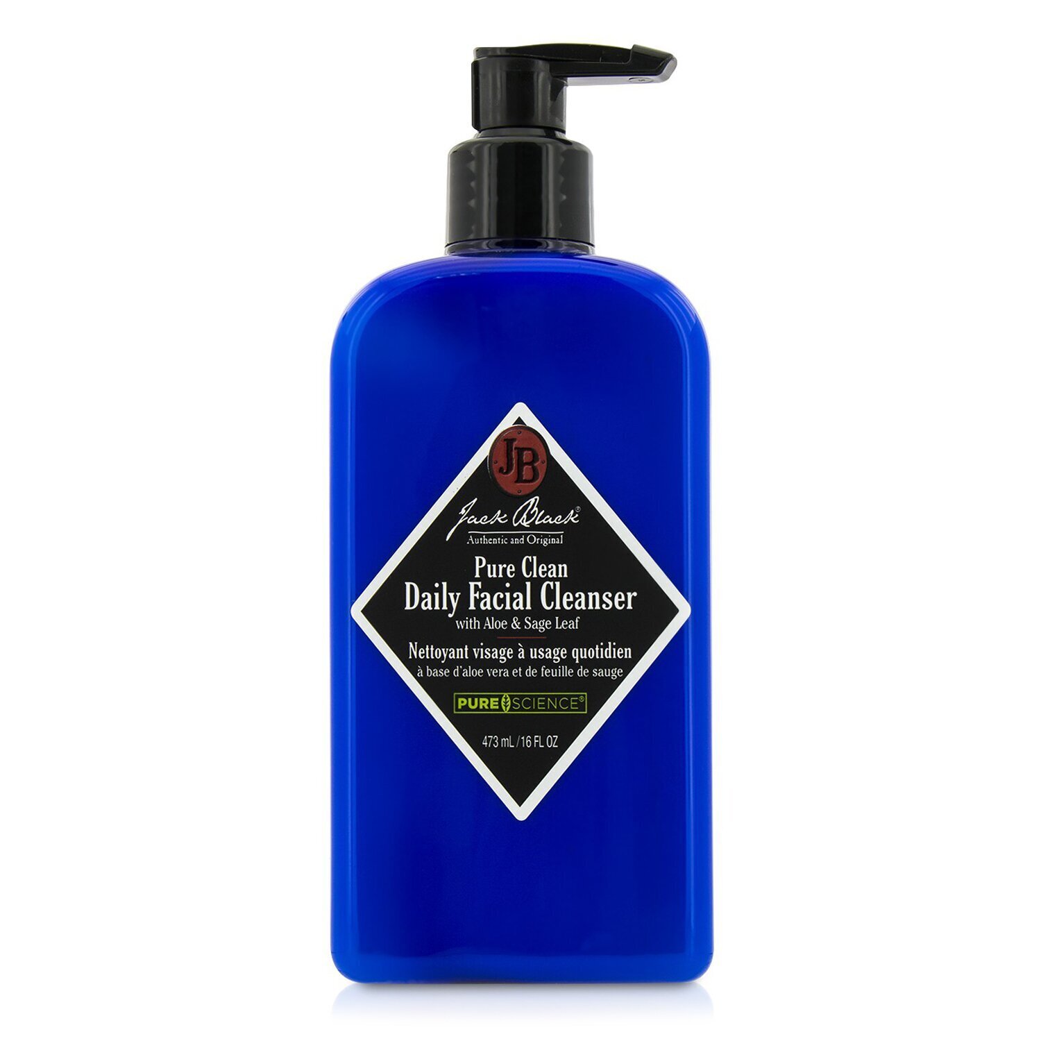 Jack Black Čisticí pleťový přípravek na obličej Pure Clean Daily Facial Cleanser 473ml/16oz