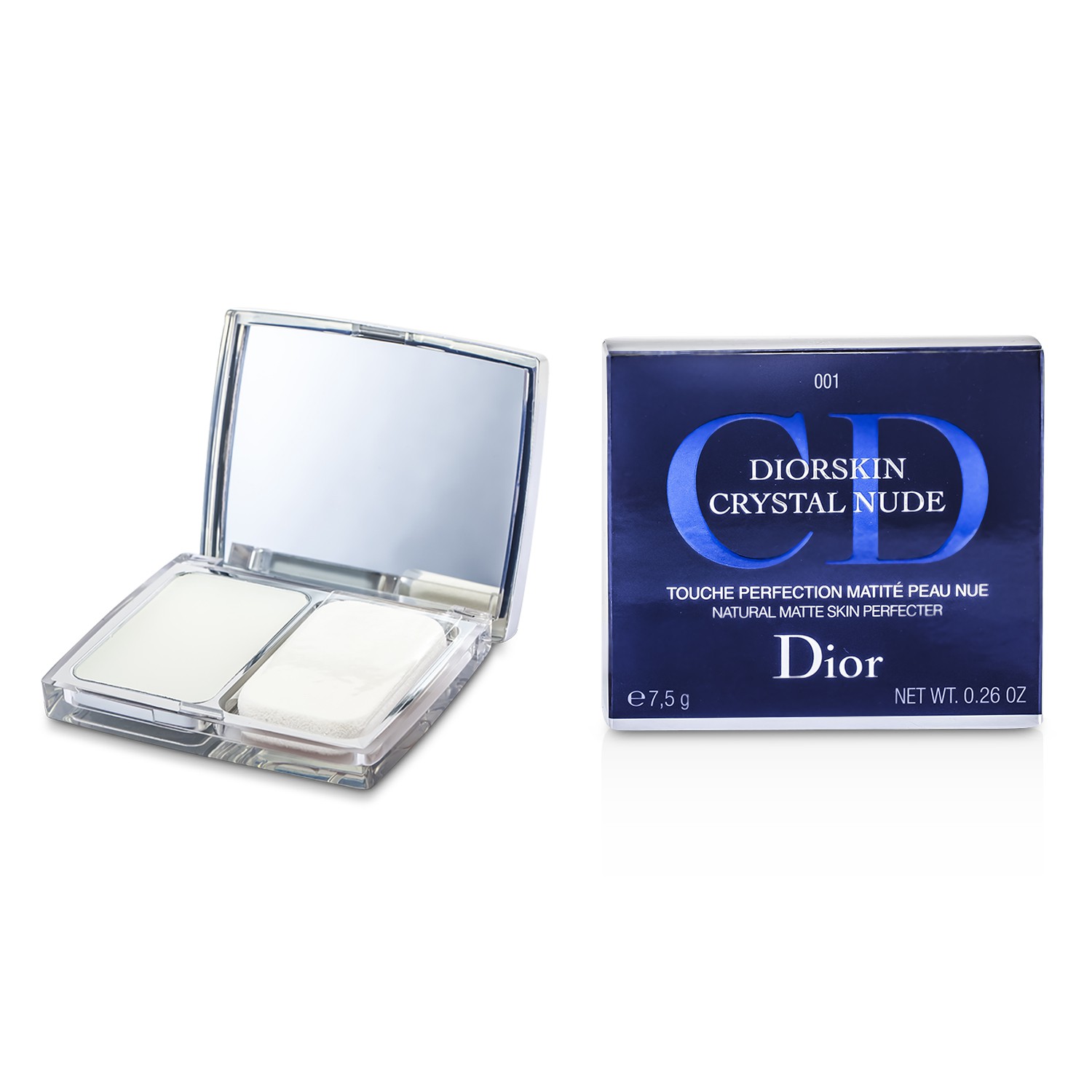 Christian Dior Diorskin Crystal Nude természetes matt bőrtökéletesítő 7.5g/0.26