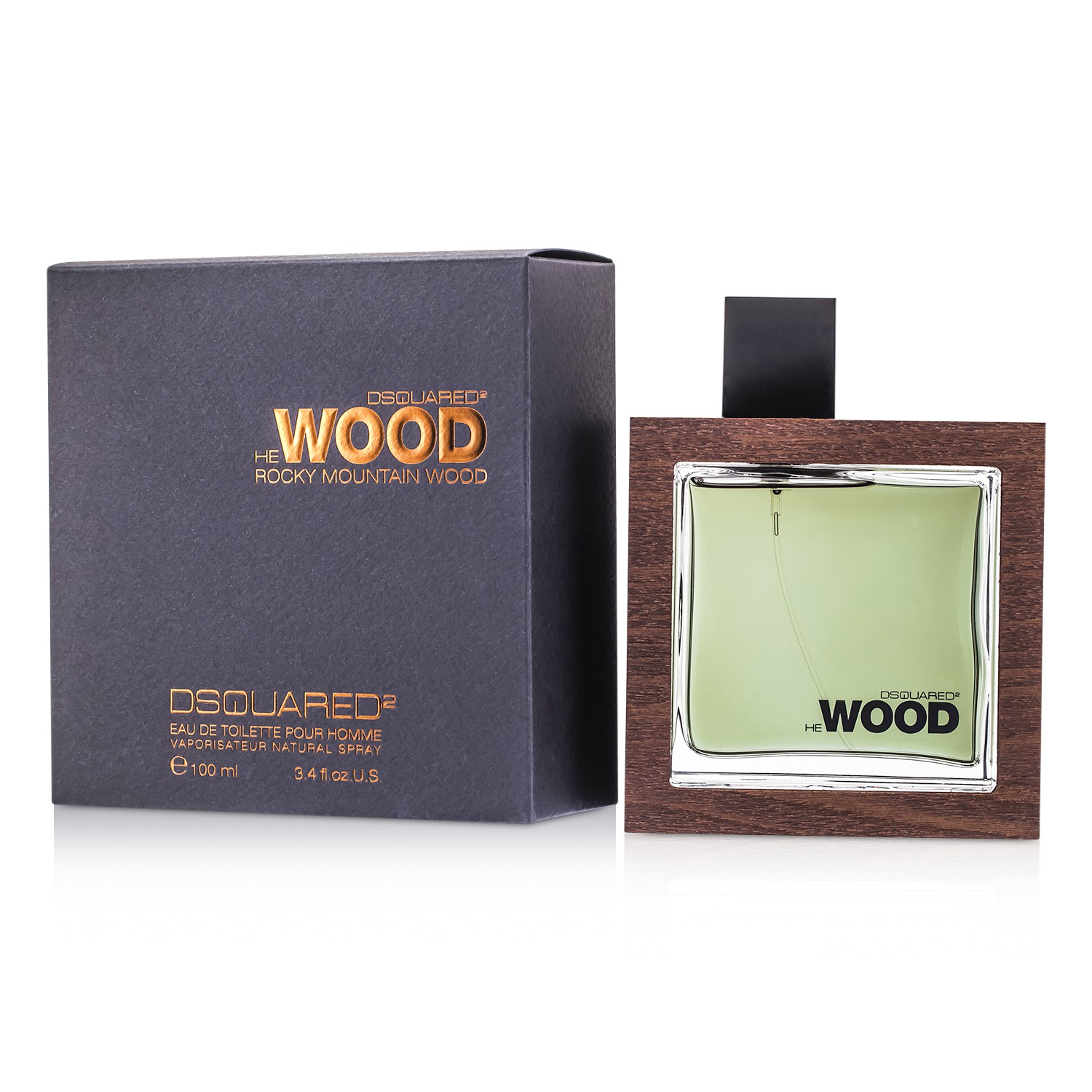 Dsquared2 He Wood Rocky Mountain Wood Eau De Toilette Spray 100ml/3.4oz