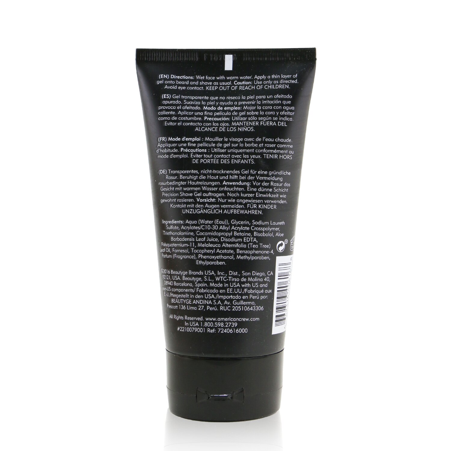 American Crew Gel na holení Precision Shave Gel 150ml/5.1oz