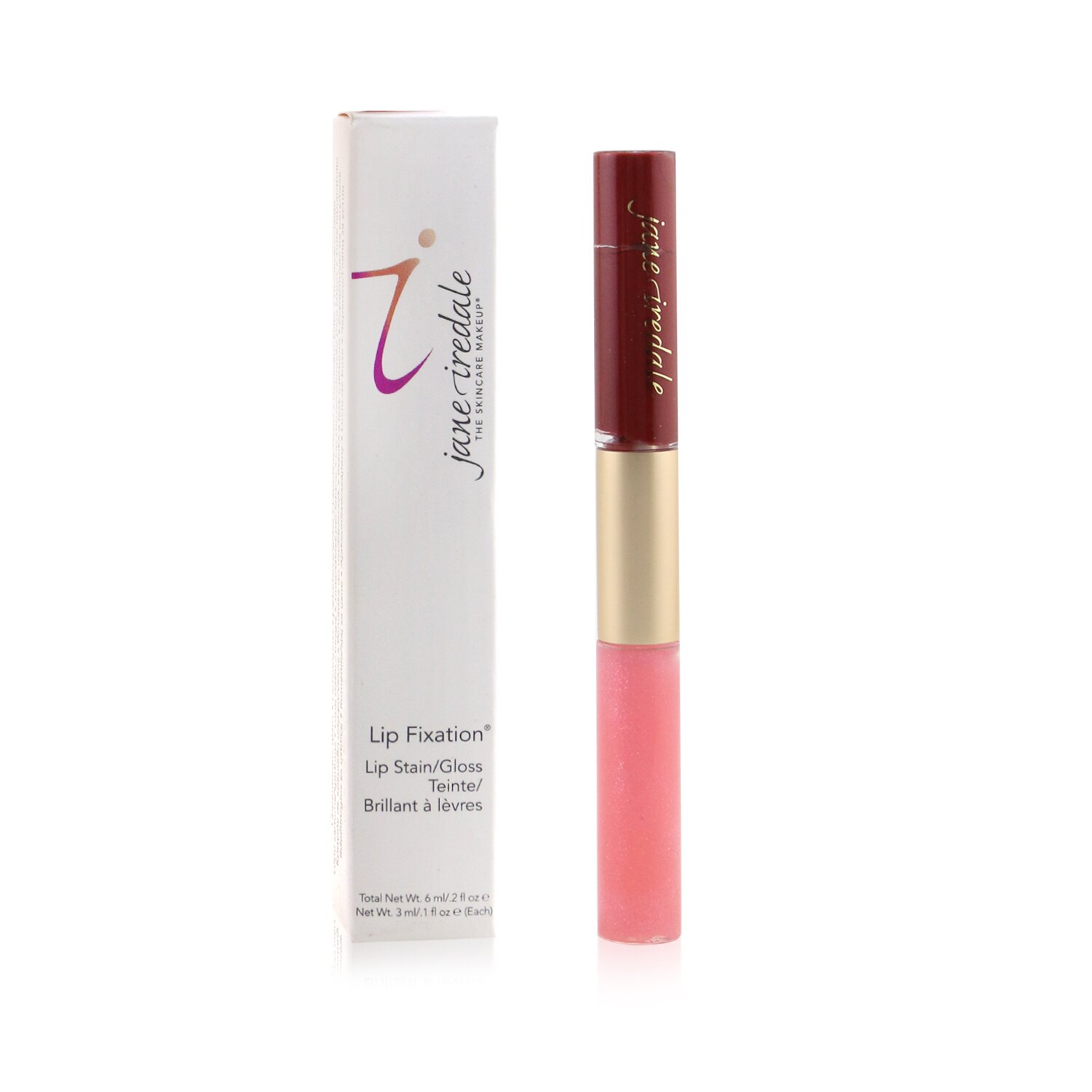 珍爱芮德  Jane Iredale 双头唇彩Lip Fixation 6ml/0.2oz