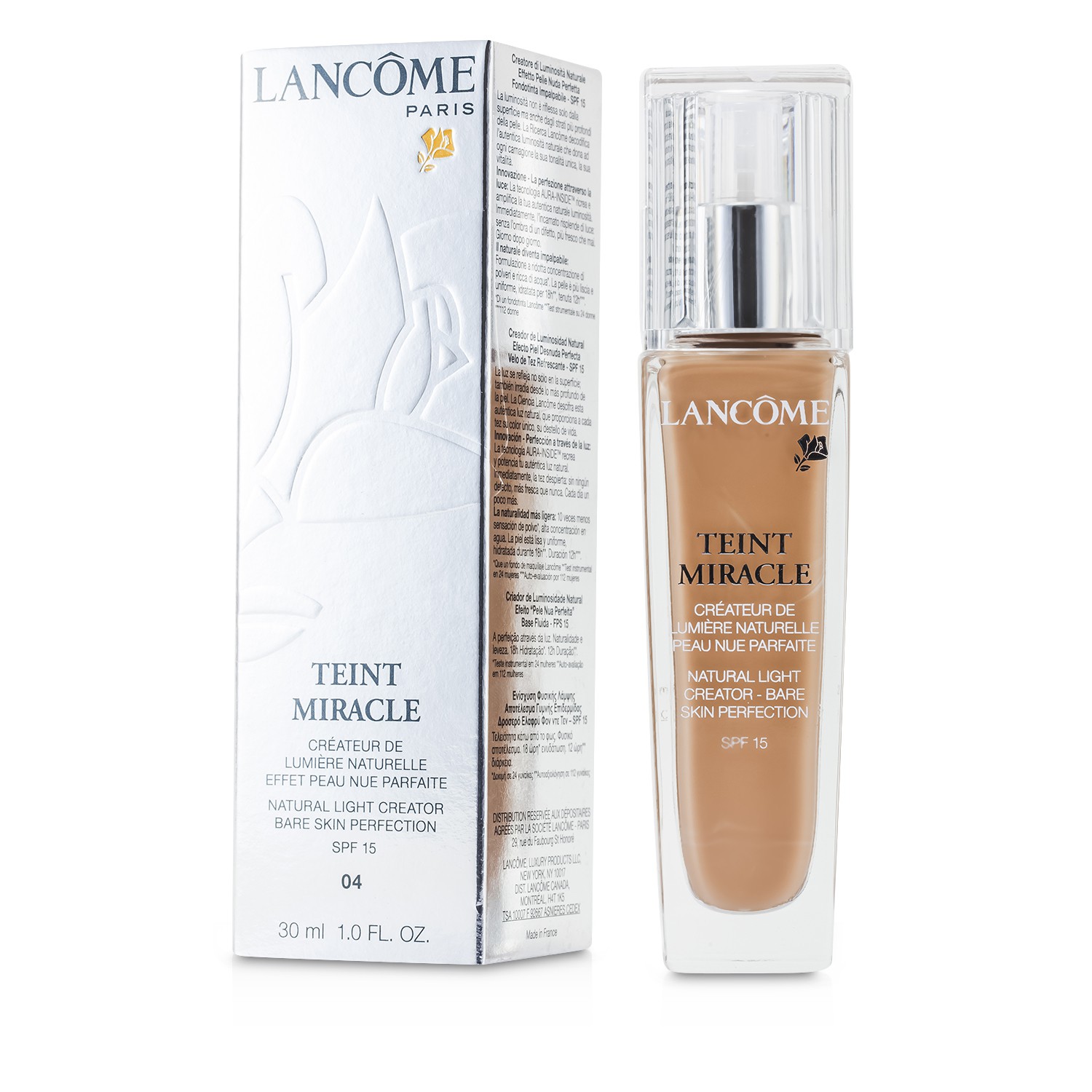 Lancome Teint Miracle Natural Light Creator със SPF15 30ml/1oz