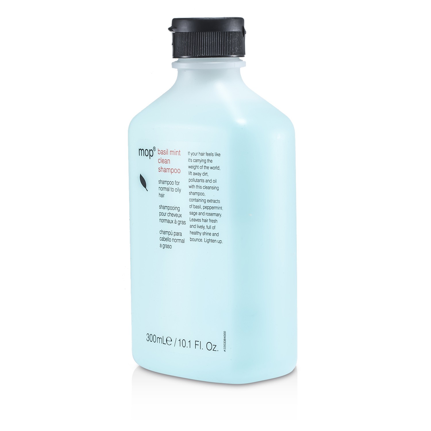 MOP Basil Mint Clean Shampoo (For Normal to Oily Hair) 300ml/10.15oz