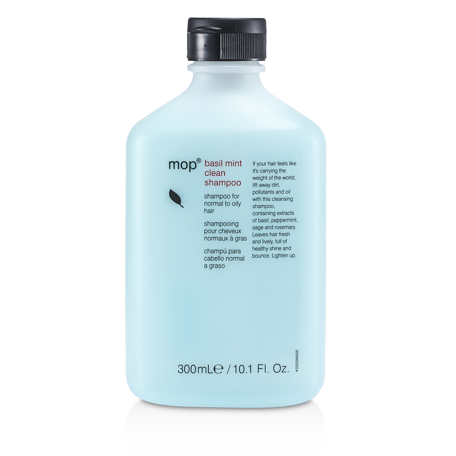 MOP Basil Mint Clean Shampoo (For Normal to Oily Hair) 300ml/10.15oz