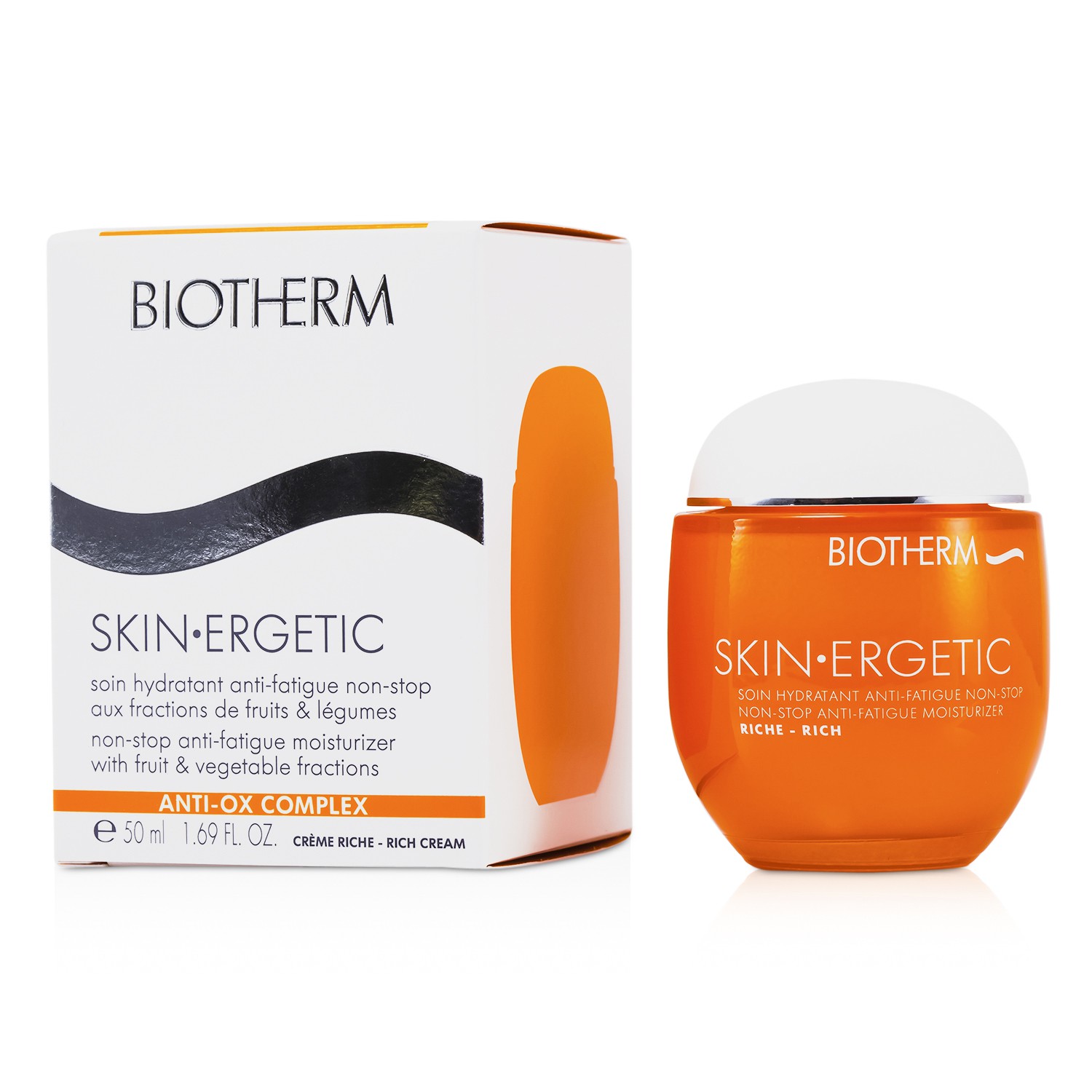 Biotherm Skin Ergetic Pelembap Memperkayakan Dengan Krim Tanpa Berhenti Menentang Keletihan 50ml/1.69oz